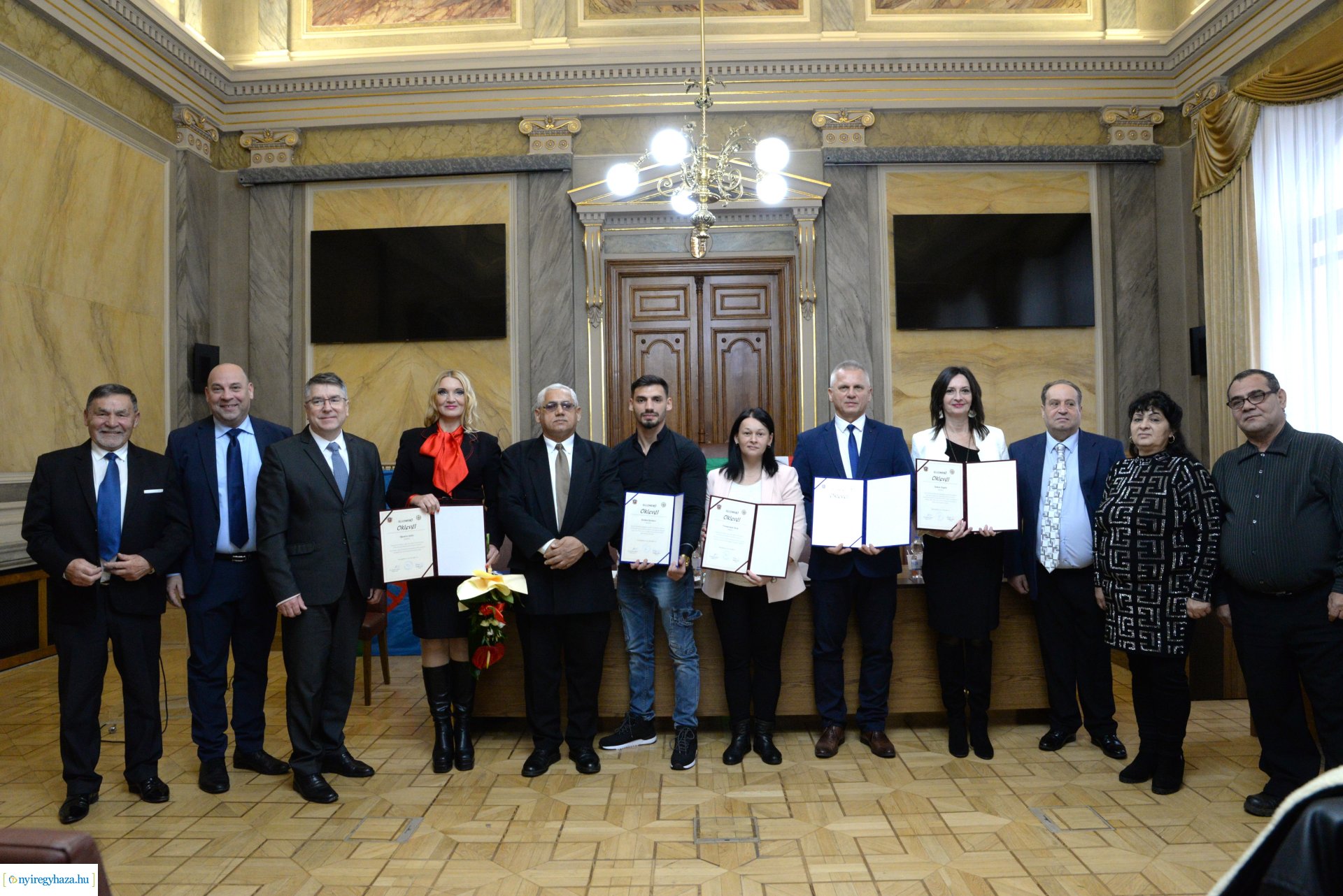 A Roma Nemzetiségi Önkormányzat kitüntetéseinek átadása