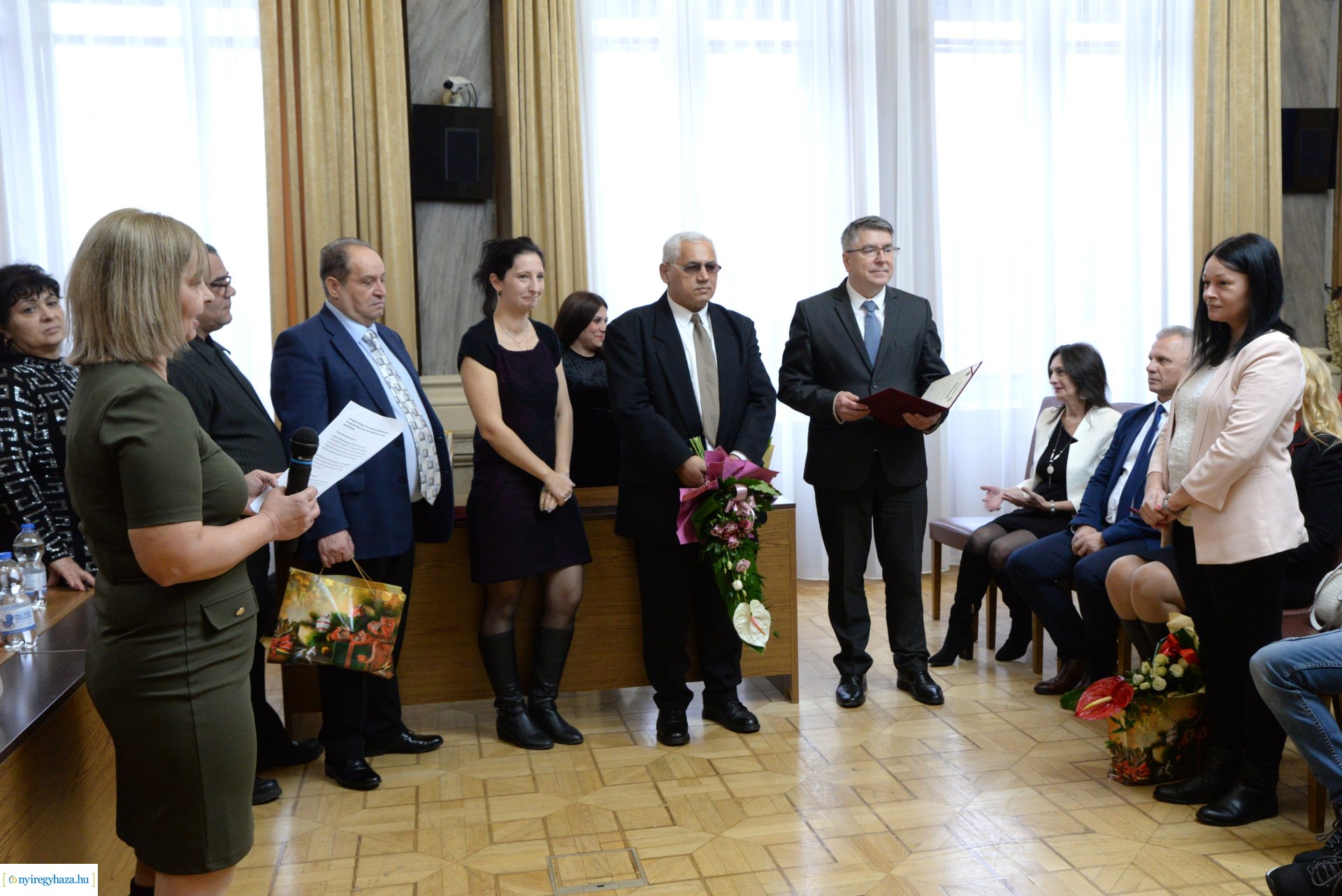 A Roma Nemzetiségi Önkormányzat kitüntetéseinek átadása