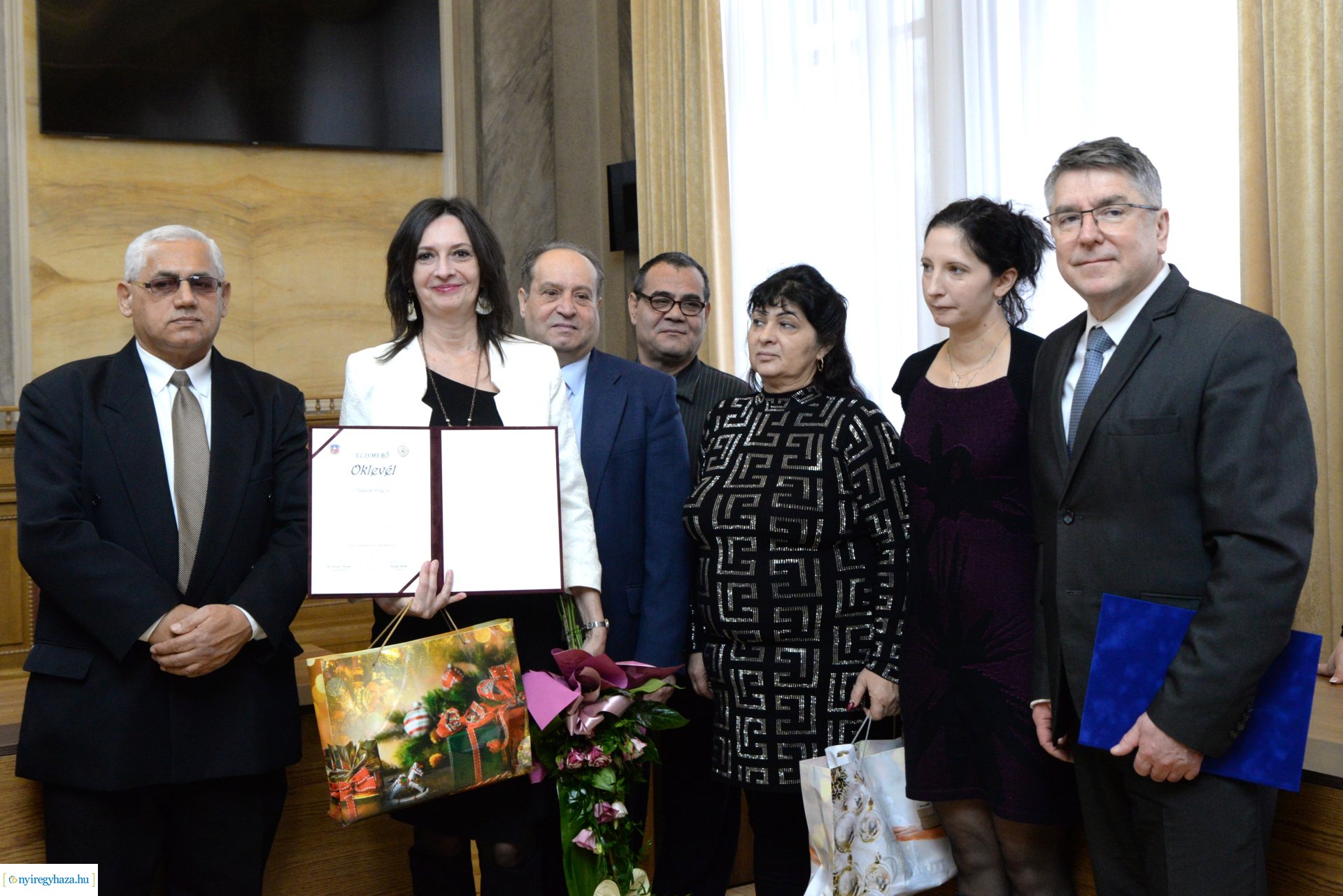 A Roma Nemzetiségi Önkormányzat kitüntetéseinek átadása