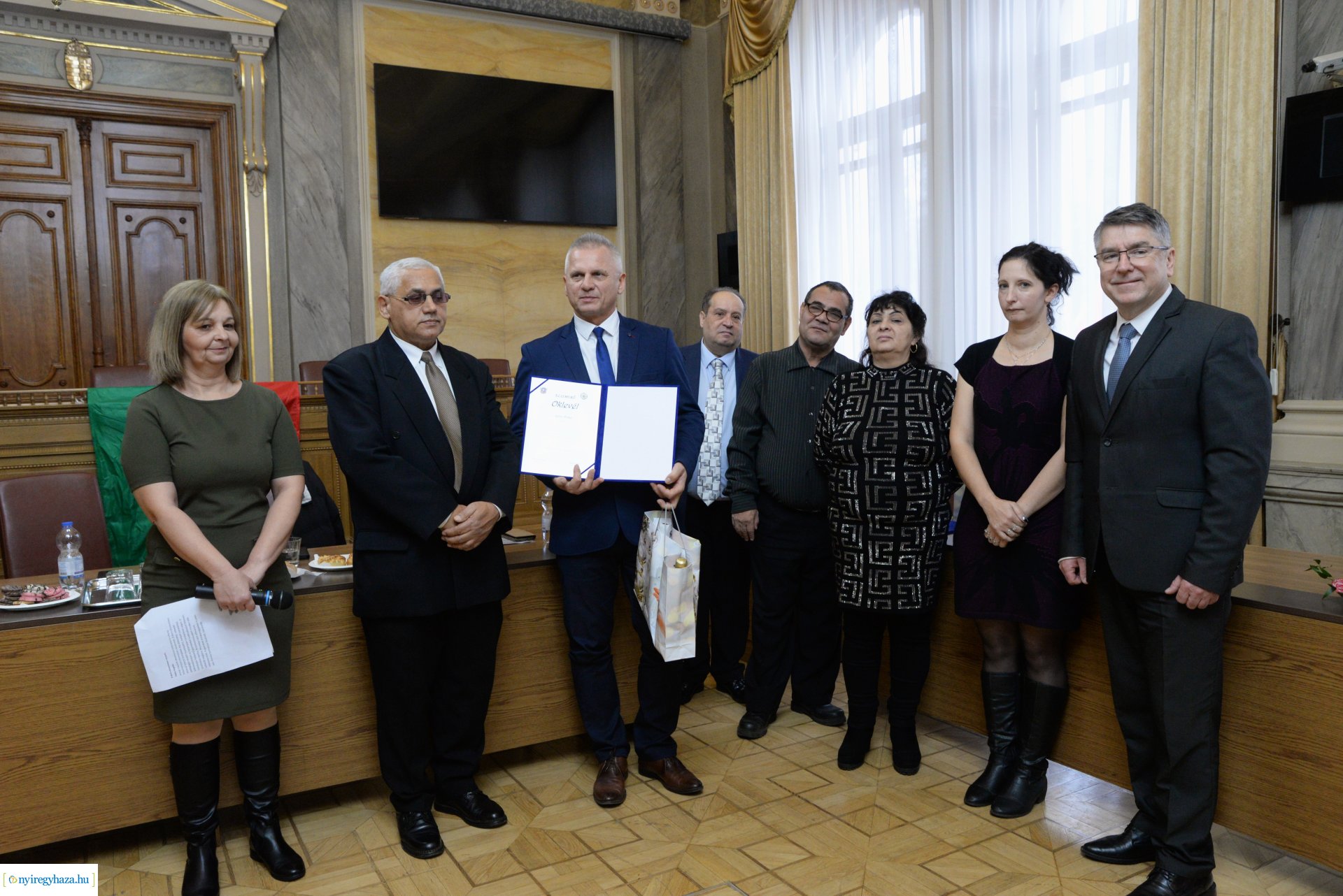 A Roma Nemzetiségi Önkormányzat kitüntetéseinek átadása