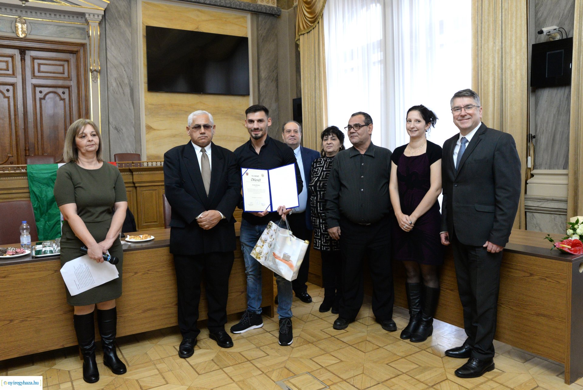 A Roma Nemzetiségi Önkormányzat kitüntetéseinek átadása