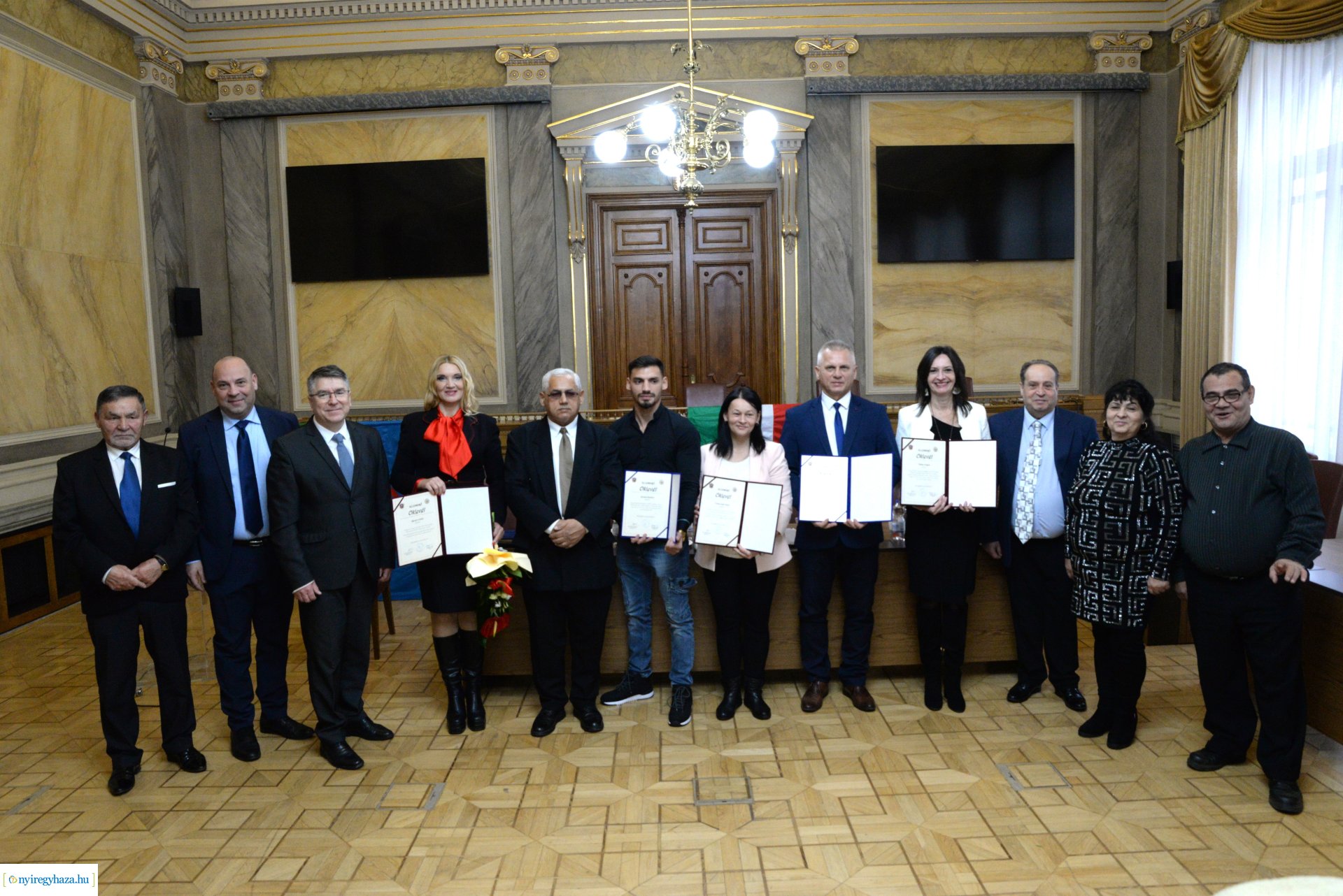 A Roma Nemzetiségi Önkormányzat kitüntetéseinek átadása