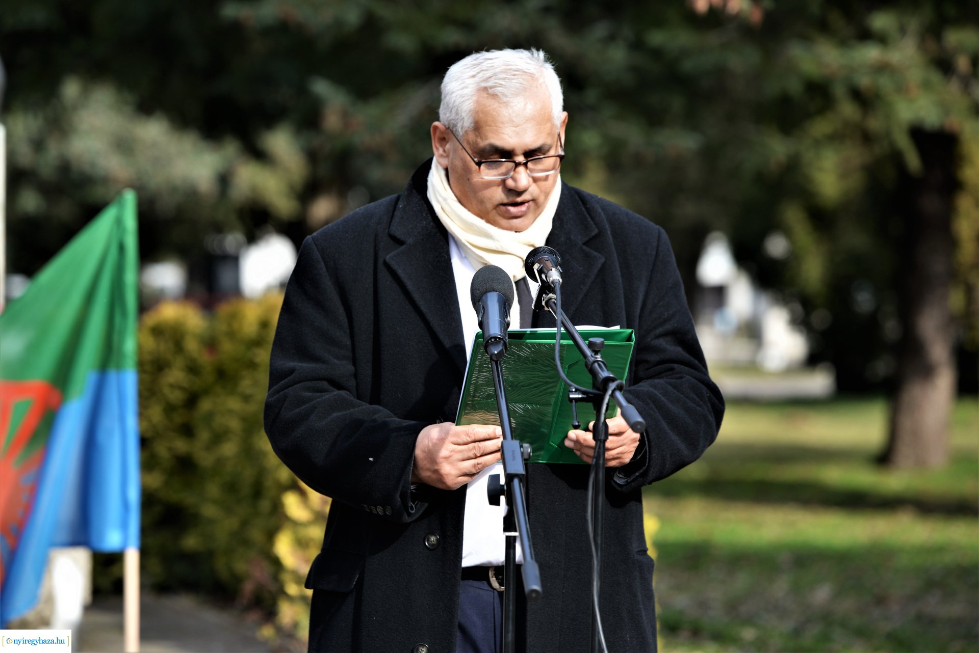 A romák elleni sorozatgyilkosságok áldozataira emlékeztek