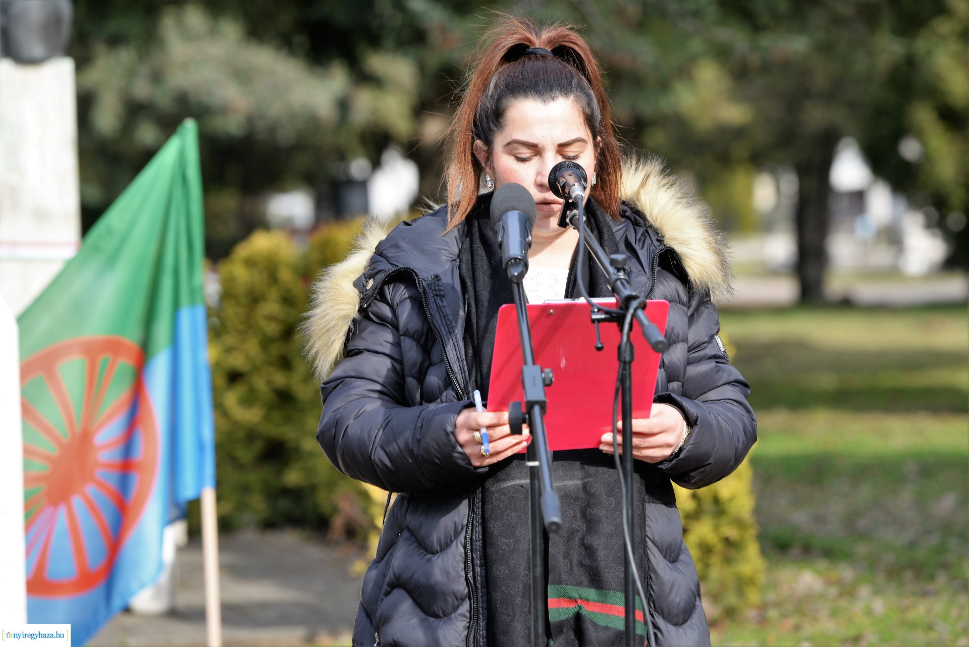 A romák elleni sorozatgyilkosságok áldozataira emlékeztek
