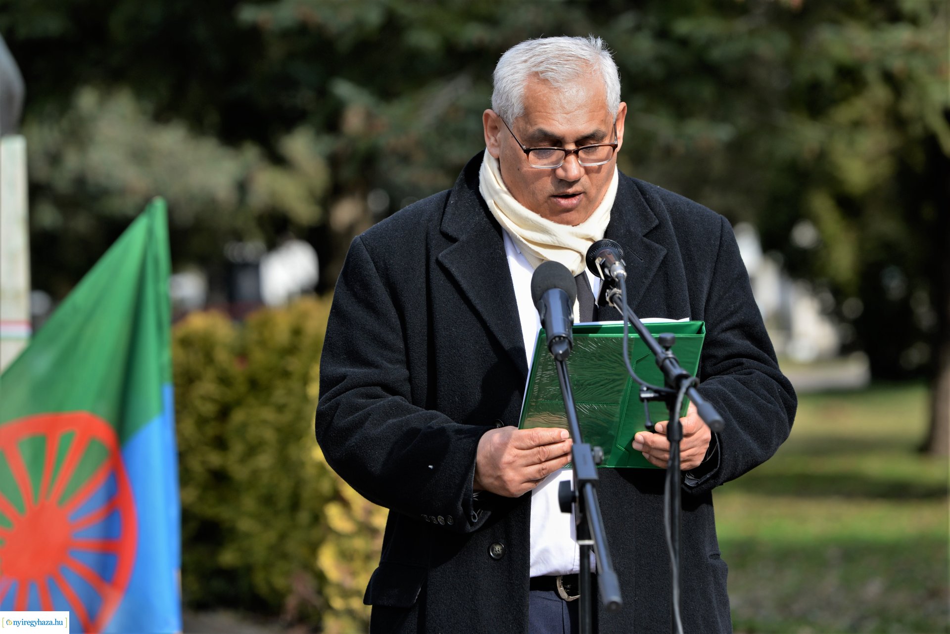 A romák elleni sorozatgyilkosságok áldozataira emlékeztek