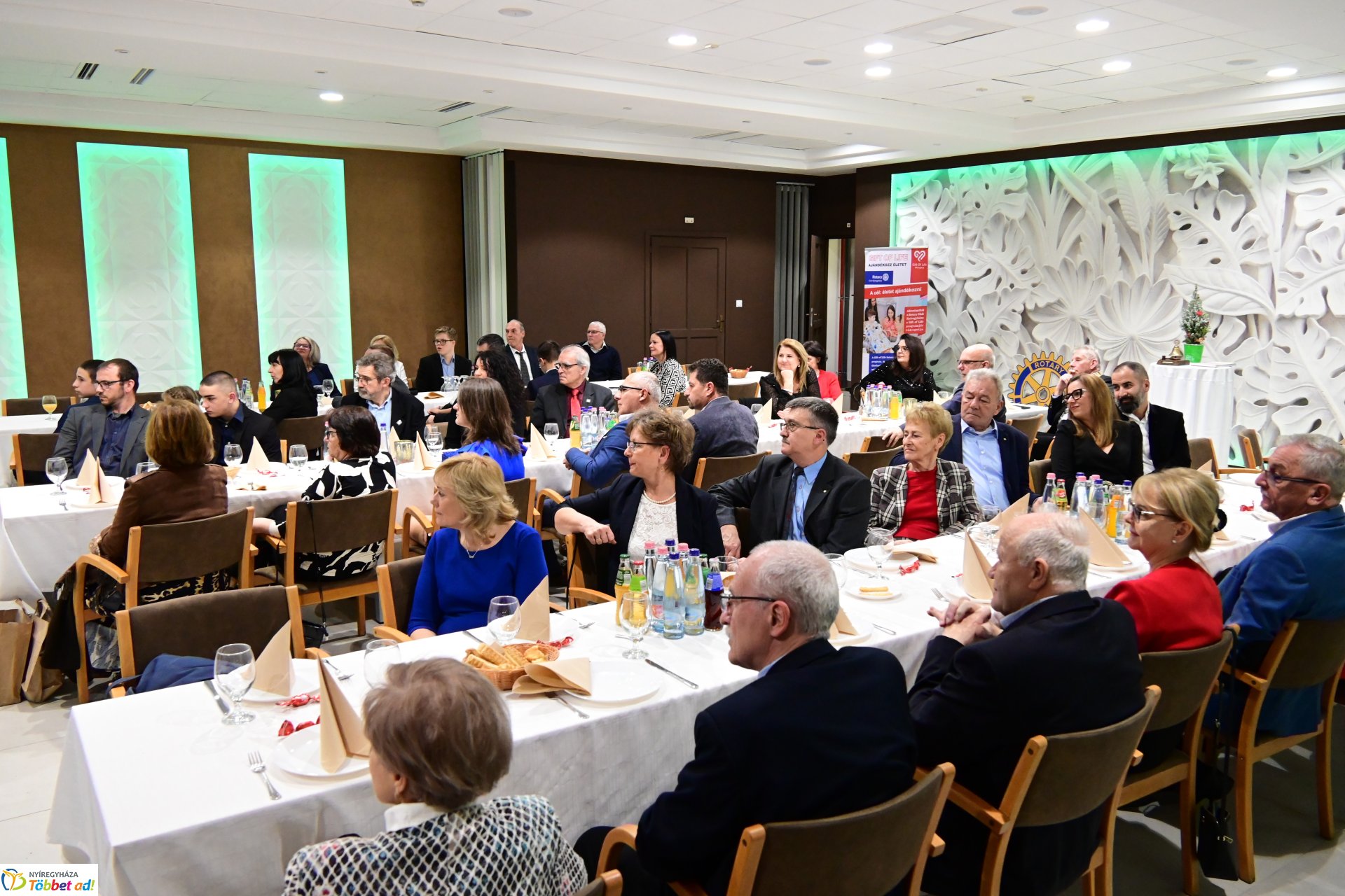 A Rotary Club Nyíregyháza karácsonyi ünnepsége