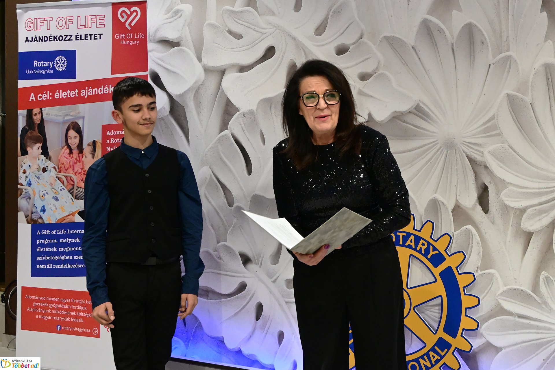 A Rotary Club Nyíregyháza karácsonyi ünnepsége