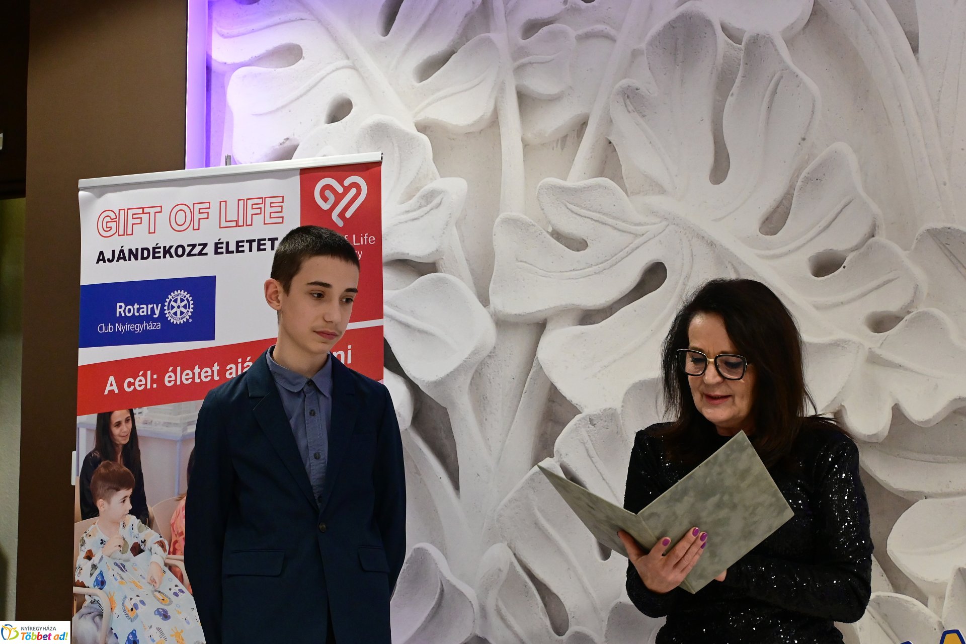 A Rotary Club Nyíregyháza karácsonyi ünnepsége