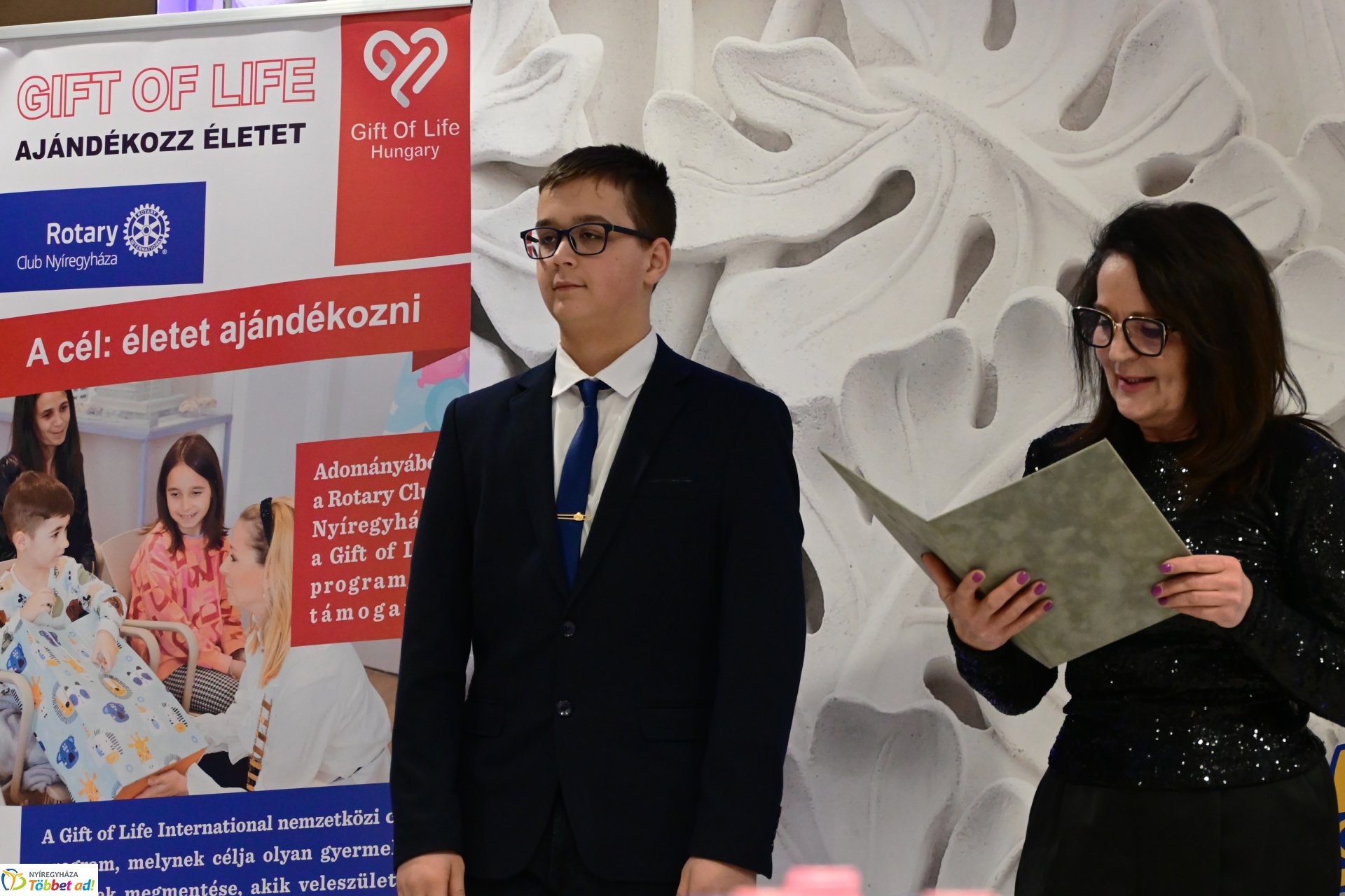 A Rotary Club Nyíregyháza karácsonyi ünnepsége