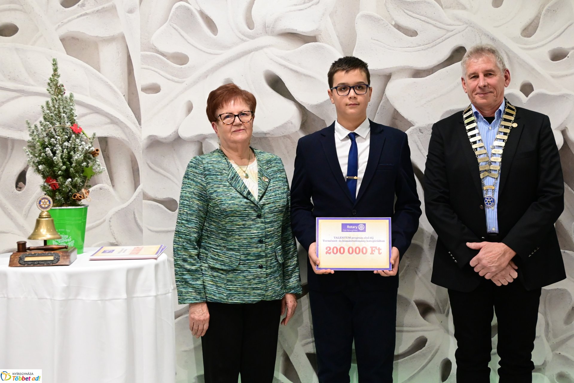 A Rotary Club Nyíregyháza karácsonyi ünnepsége