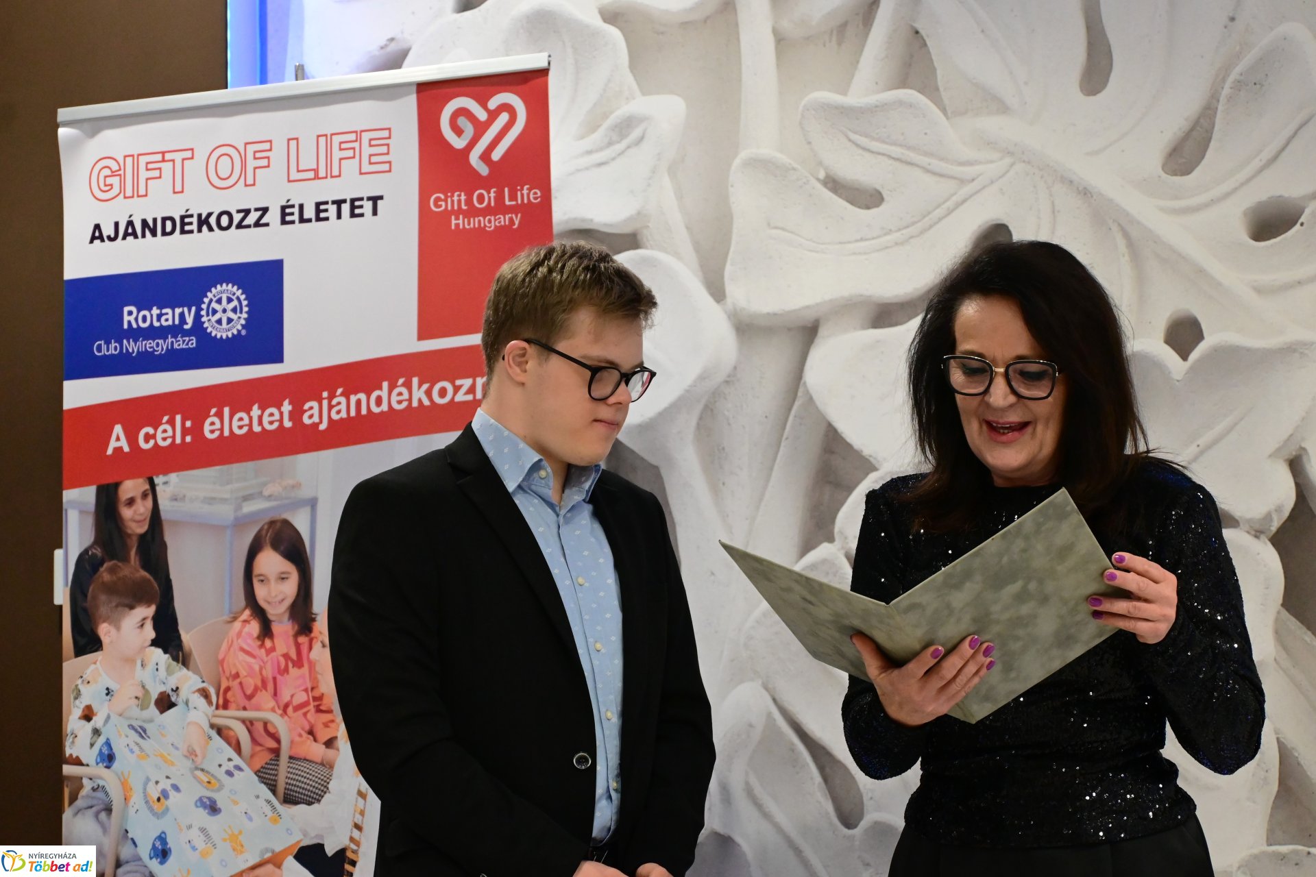 A Rotary Club Nyíregyháza karácsonyi ünnepsége