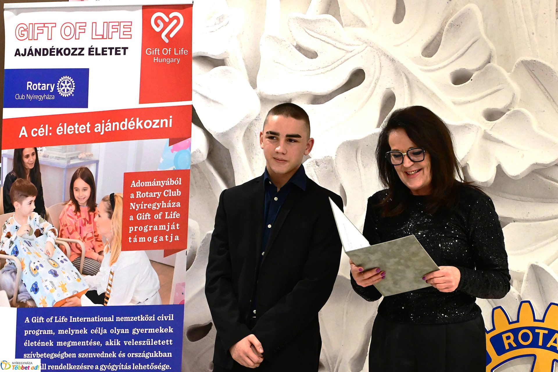 A Rotary Club Nyíregyháza karácsonyi ünnepsége