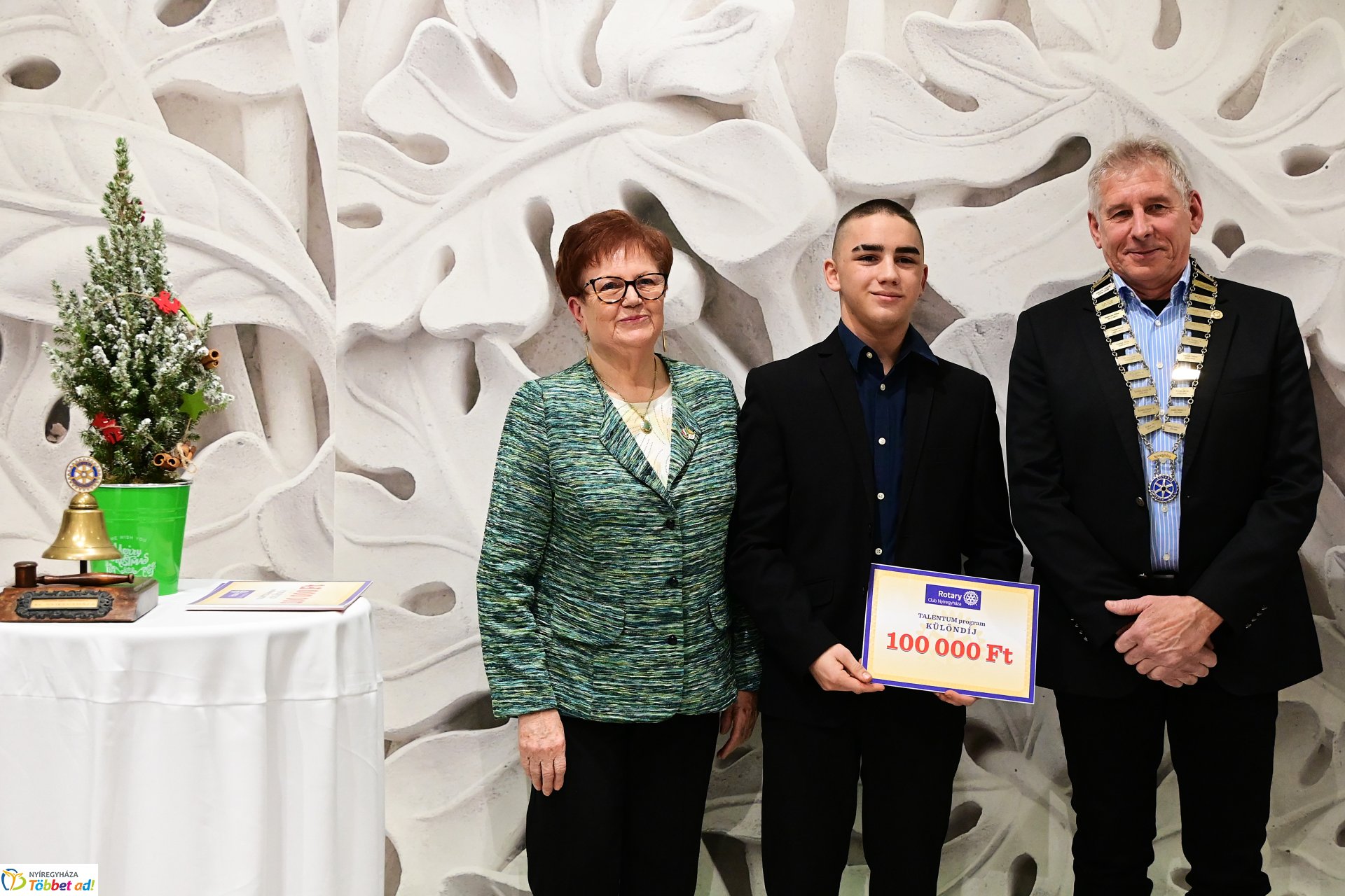 A Rotary Club Nyíregyháza karácsonyi ünnepsége