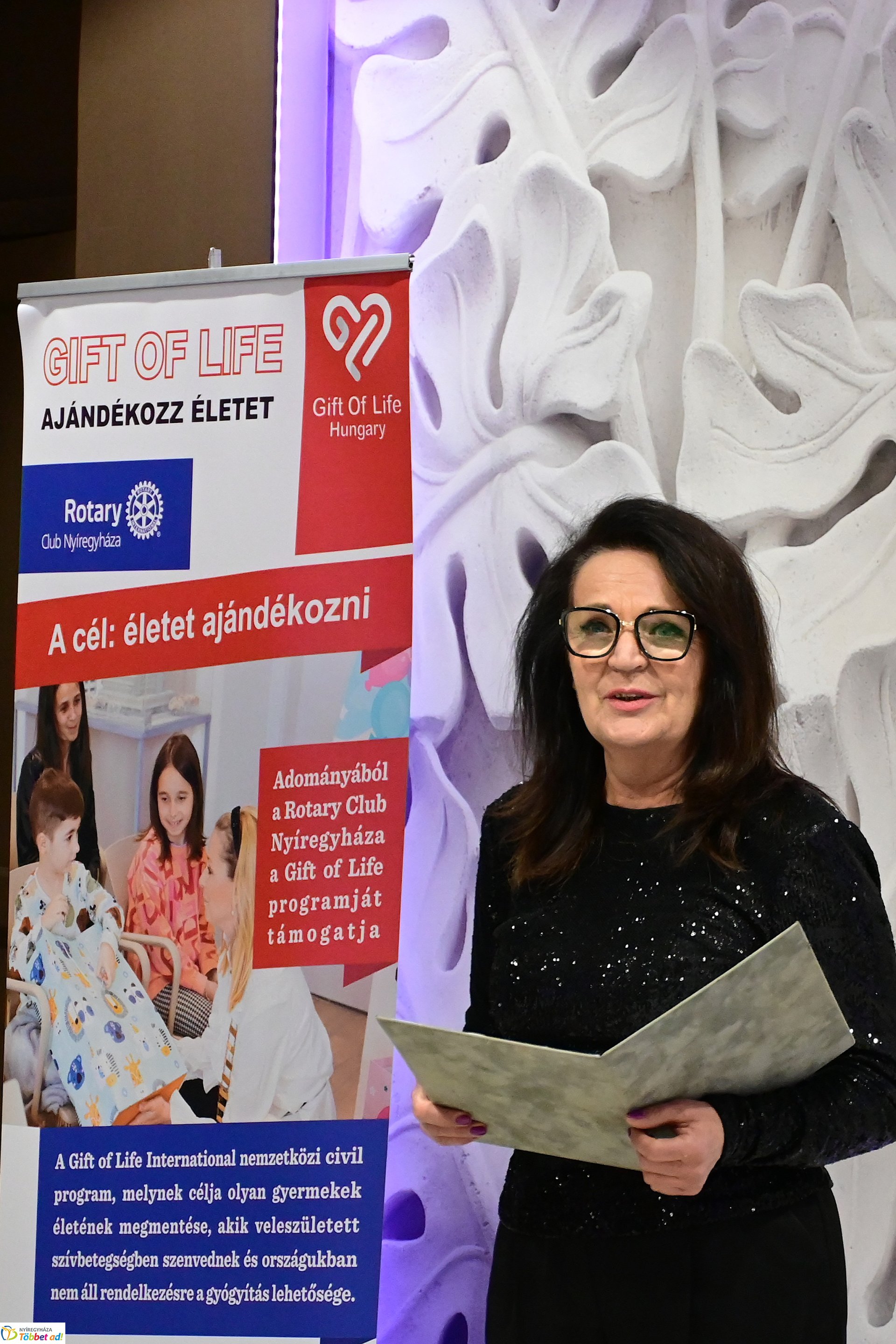 A Rotary Club Nyíregyháza karácsonyi ünnepsége