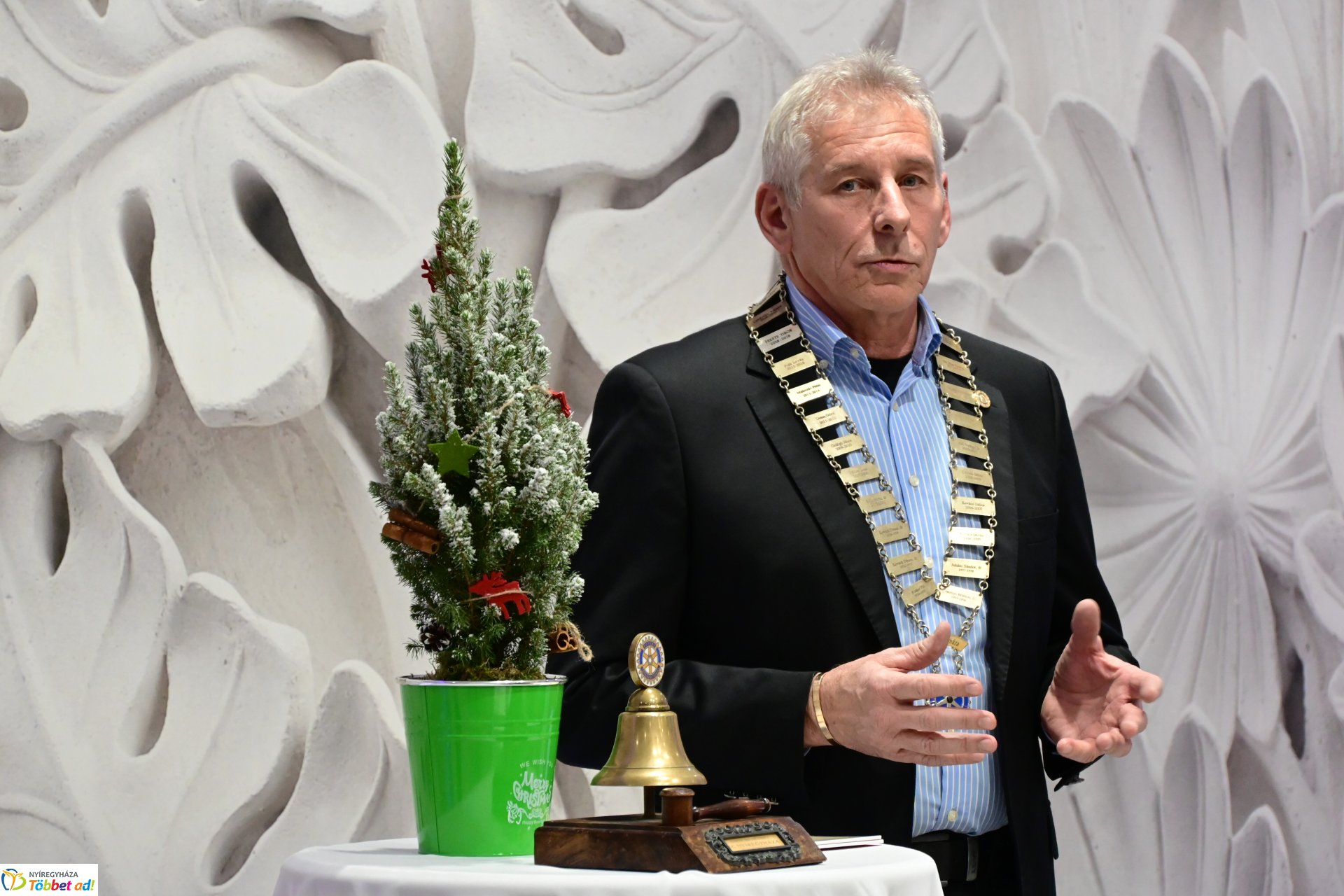 A Rotary Club Nyíregyháza karácsonyi ünnepsége