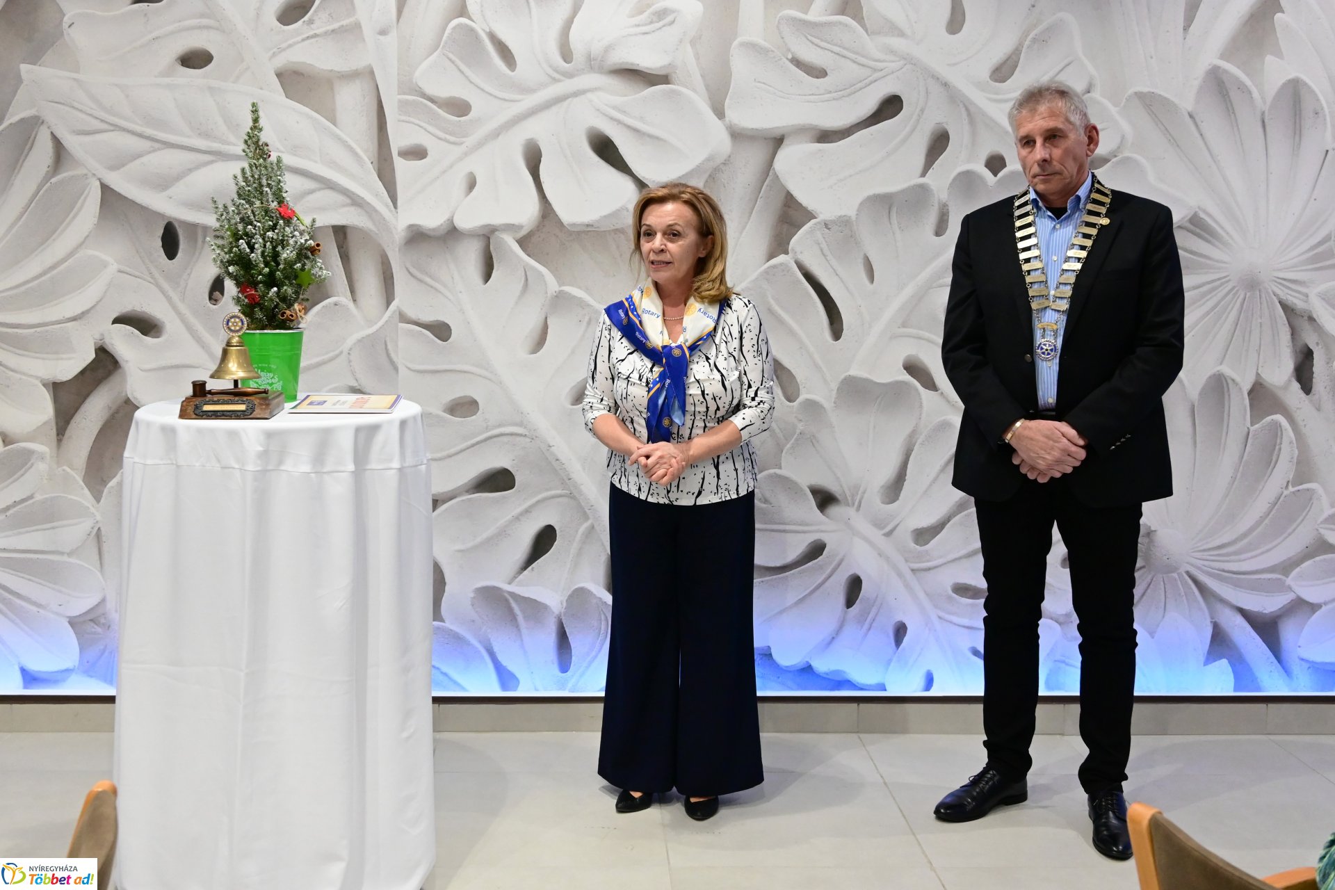 A Rotary Club Nyíregyháza karácsonyi ünnepsége