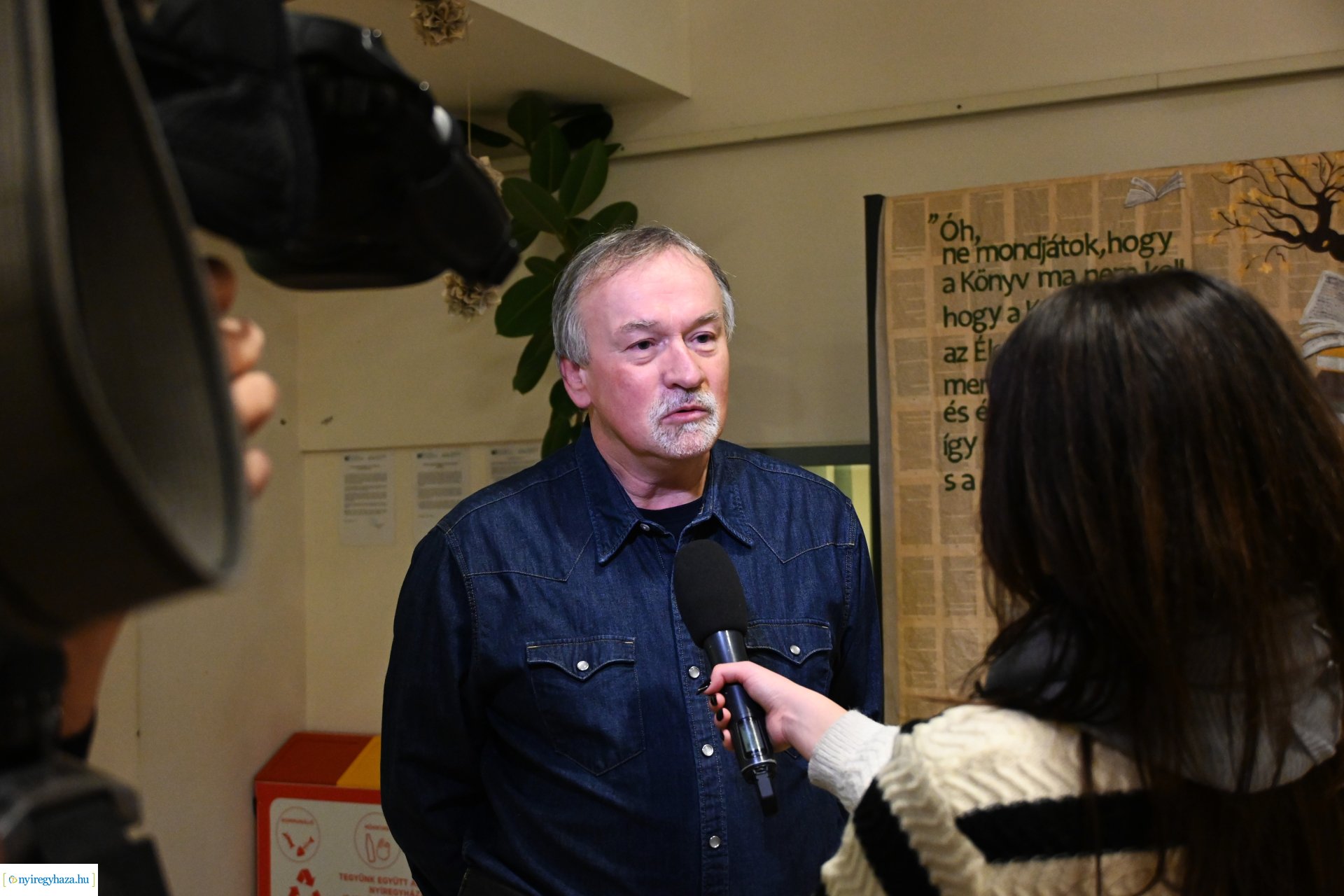 A sokaság fia-filmbemutató a könyvtárban