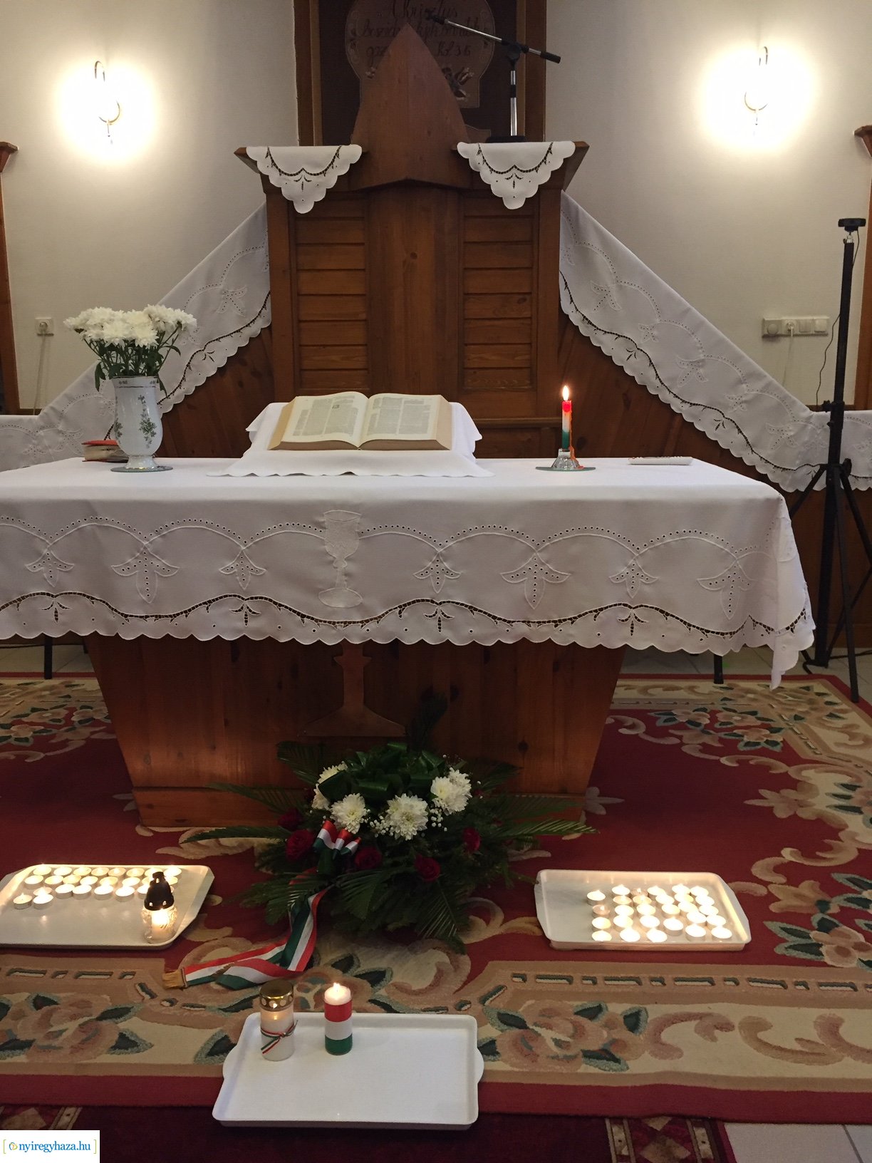 A sóstói reformátusok is megemlékeztek