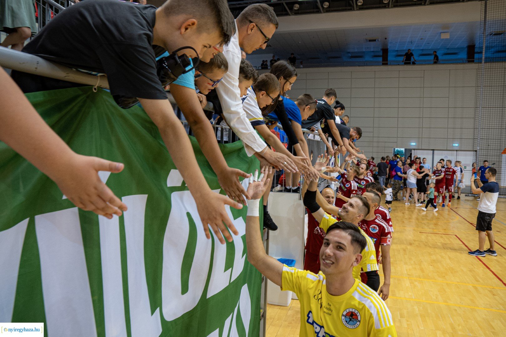 A' Studió Futsal Nyíregyháza megszerezte a bronzérmet - Így ünnepeltek a játékosok a mérkőzést követően