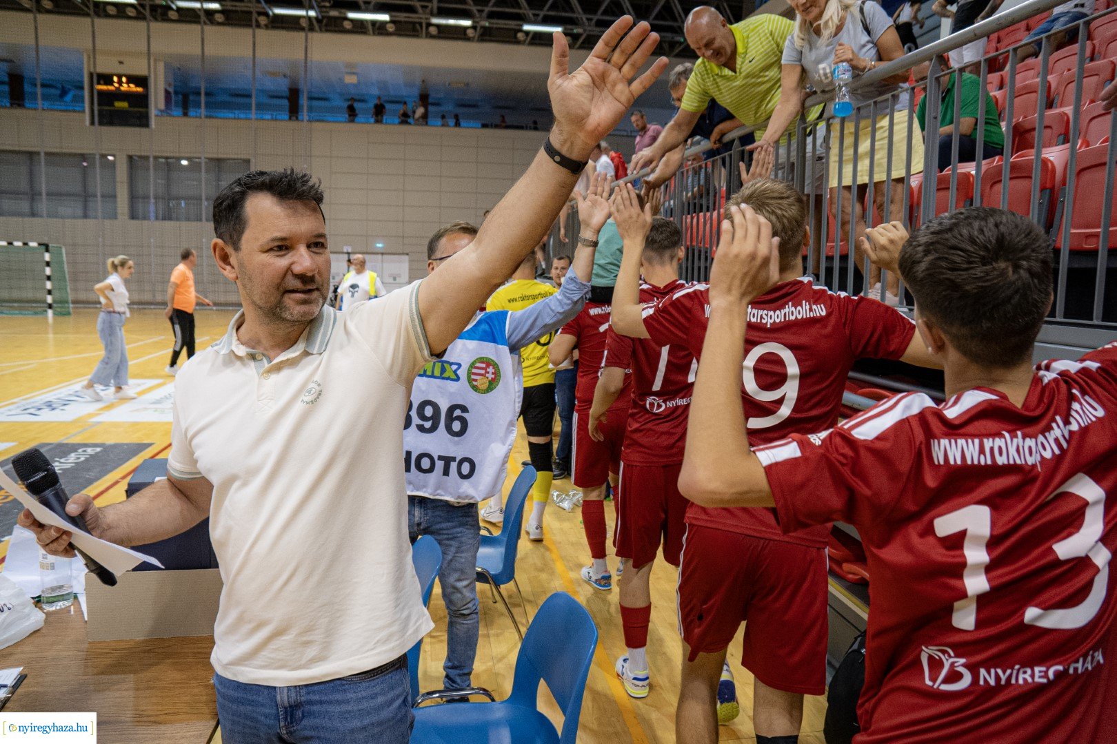 A' Studió Futsal Nyíregyháza megszerezte a bronzérmet - Így ünnepeltek a játékosok a mérkőzést követően