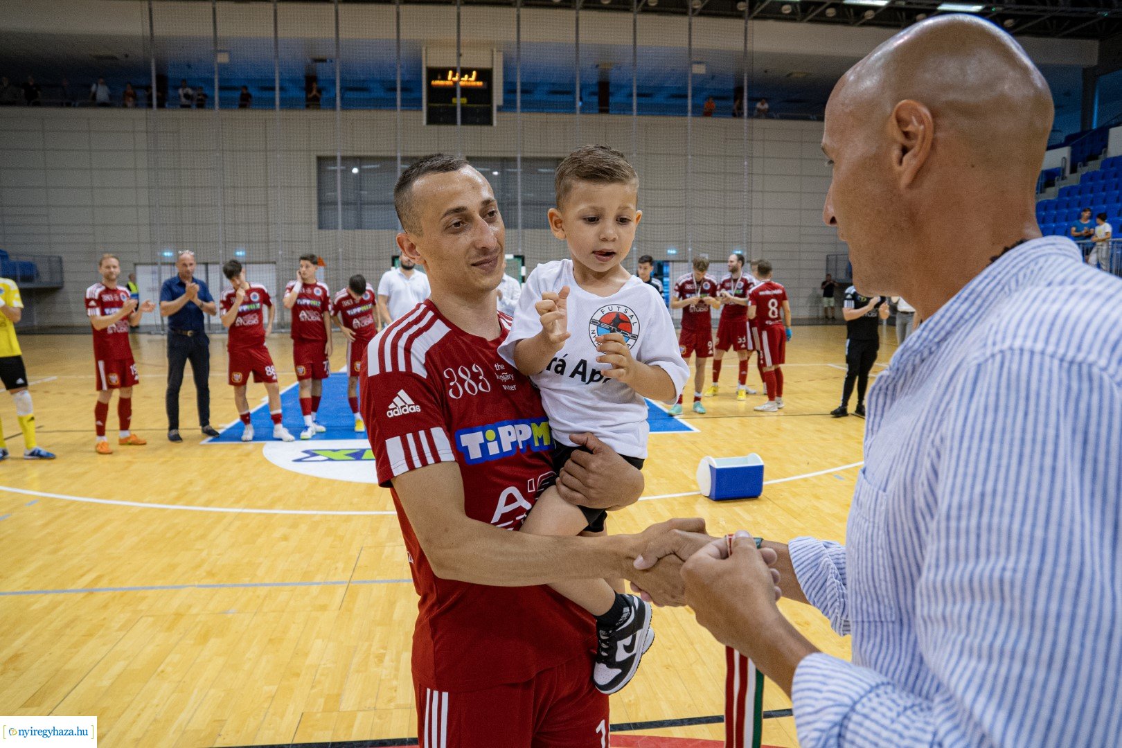 A' Studió Futsal Nyíregyháza megszerezte a bronzérmet - Így ünnepeltek a játékosok a mérkőzést követően