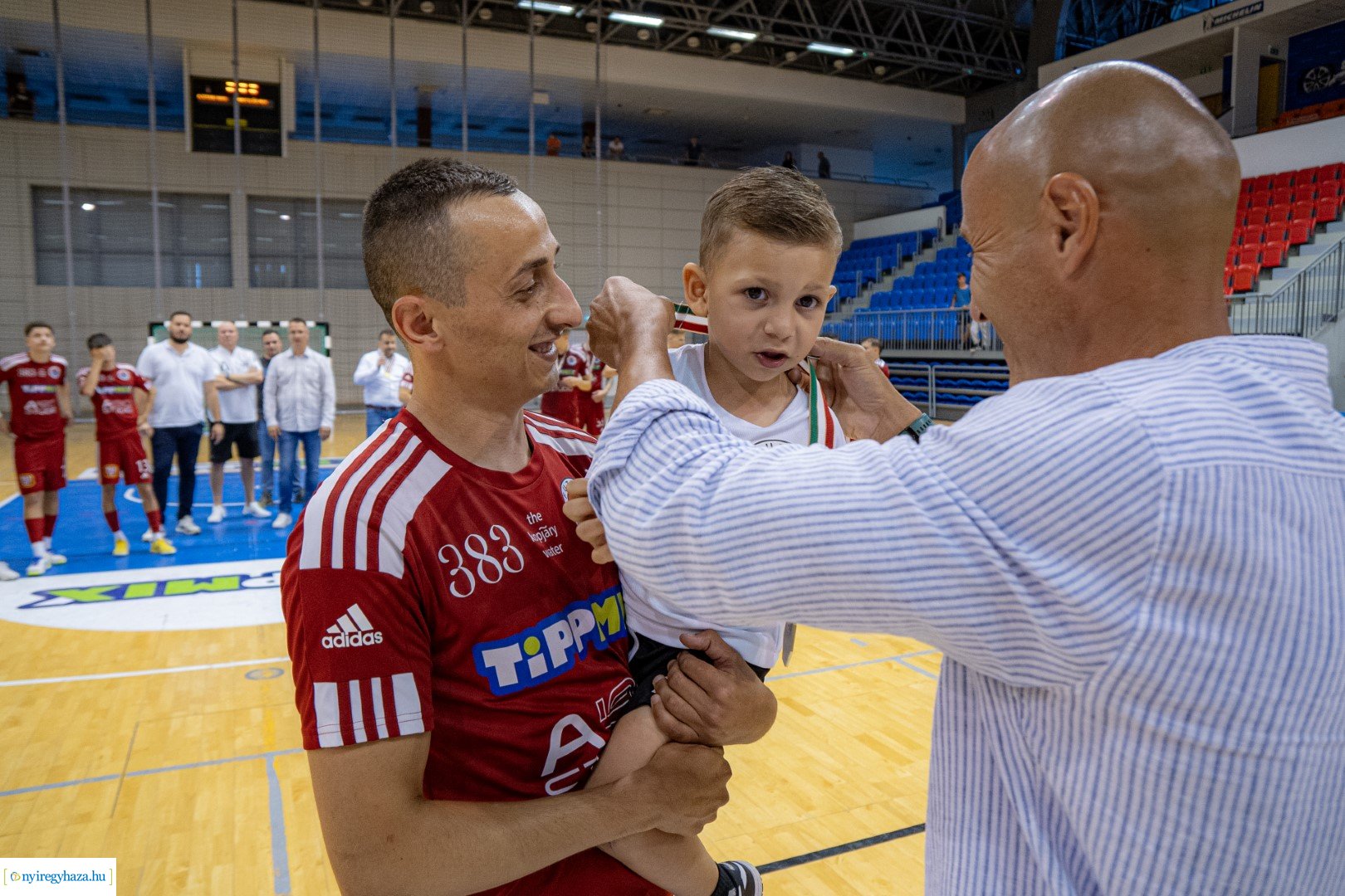 A' Studió Futsal Nyíregyháza megszerezte a bronzérmet - Így ünnepeltek a játékosok a mérkőzést követően