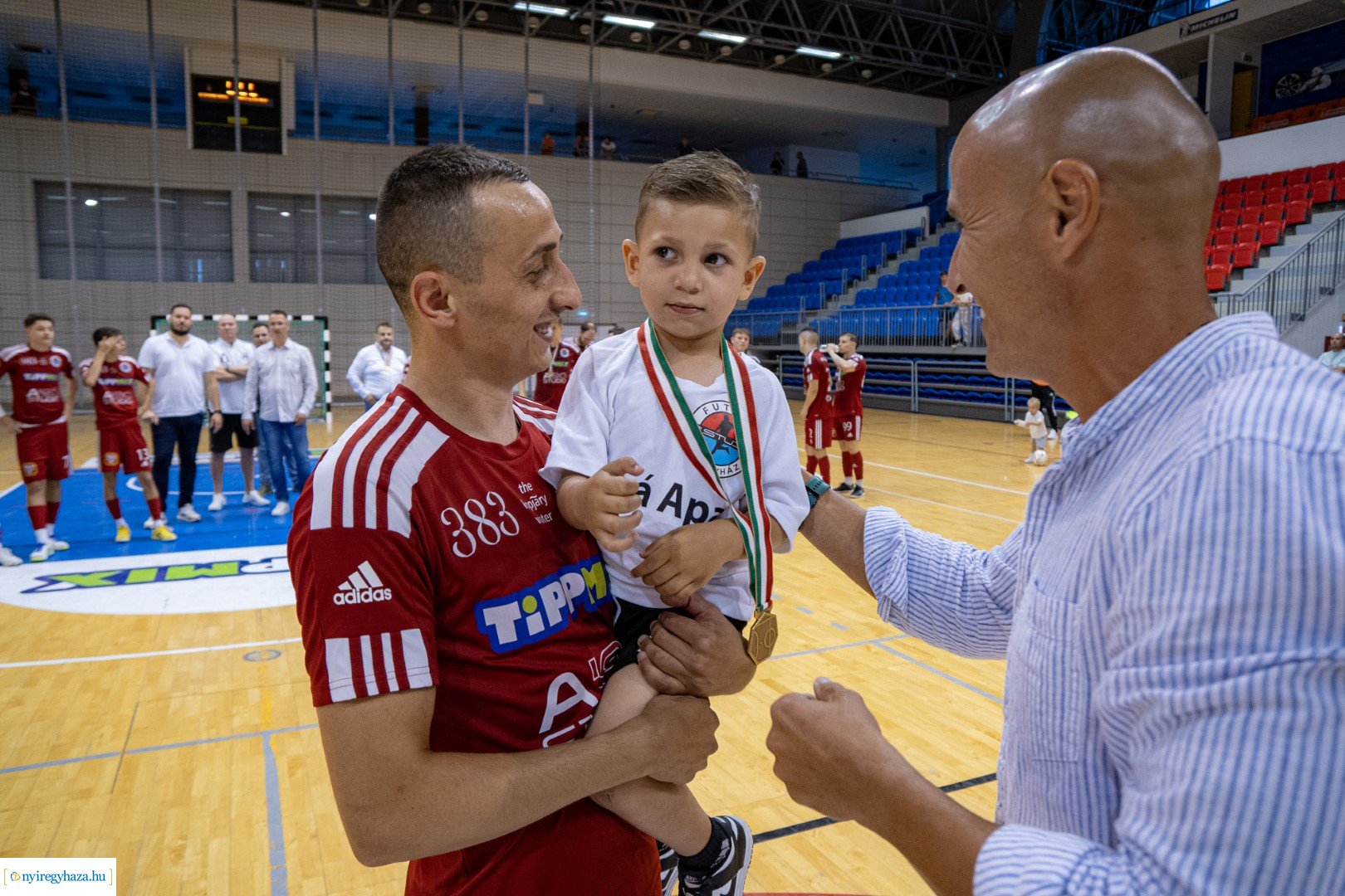 A' Studió Futsal Nyíregyháza megszerezte a bronzérmet - Így ünnepeltek a játékosok a mérkőzést követően