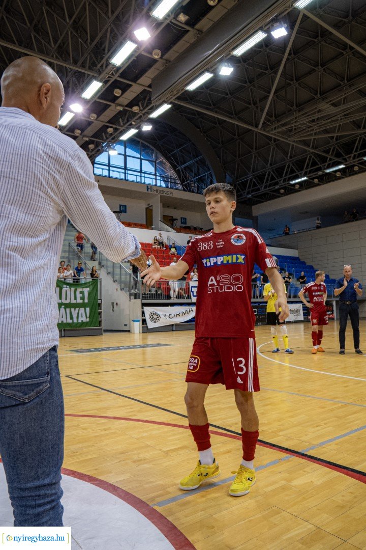 A' Studió Futsal Nyíregyháza megszerezte a bronzérmet - Így ünnepeltek a játékosok a mérkőzést követően