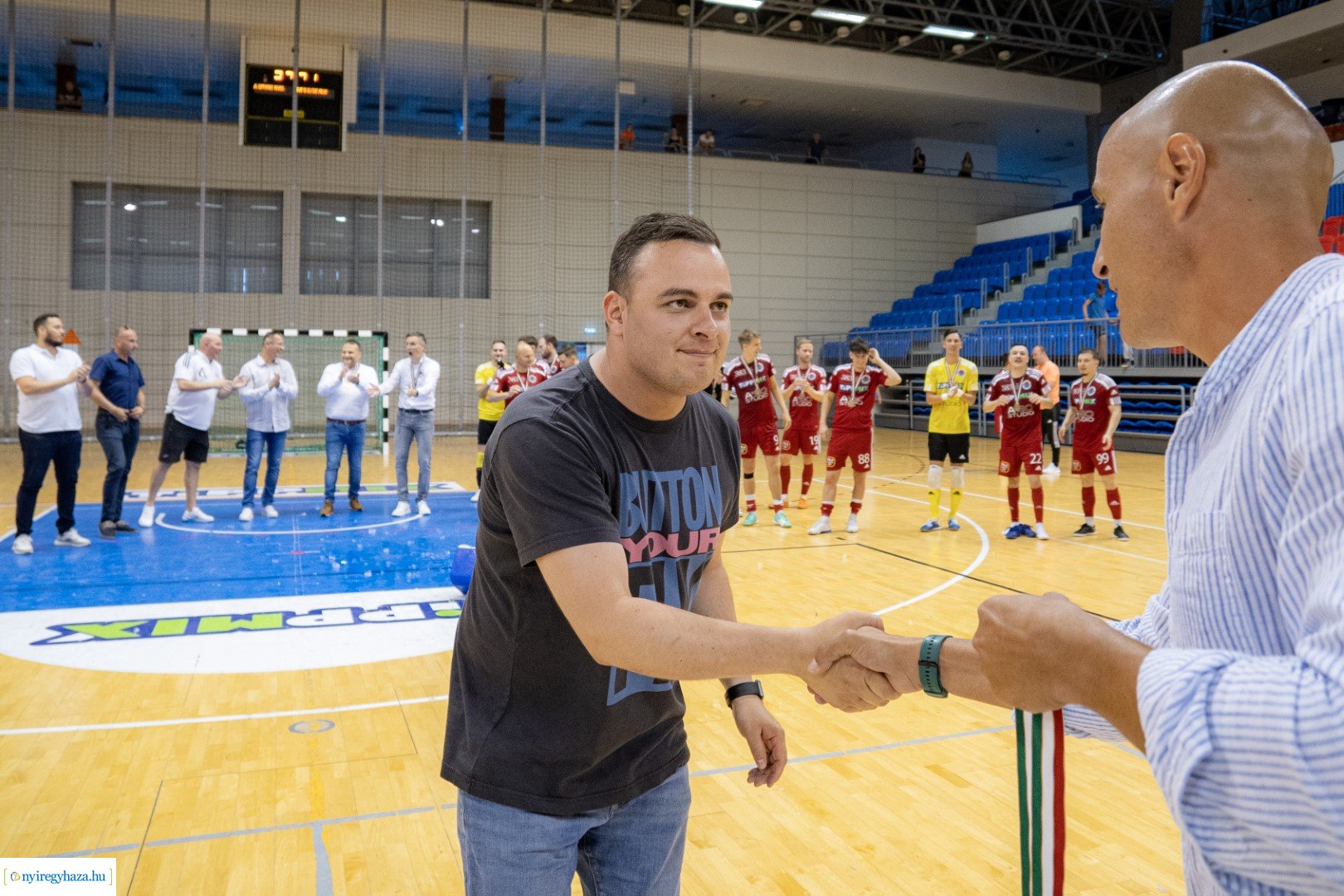 A' Studió Futsal Nyíregyháza megszerezte a bronzérmet - Így ünnepeltek a játékosok a mérkőzést követően