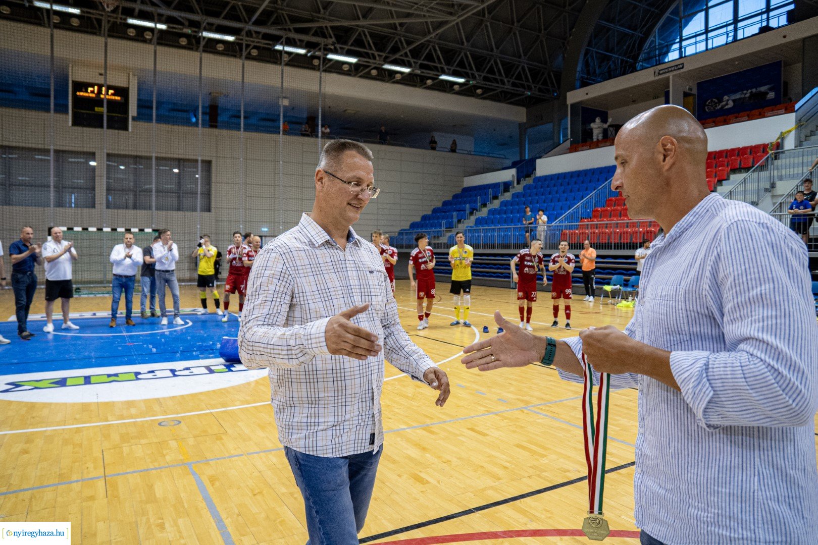 A' Studió Futsal Nyíregyháza megszerezte a bronzérmet - Így ünnepeltek a játékosok a mérkőzést követően