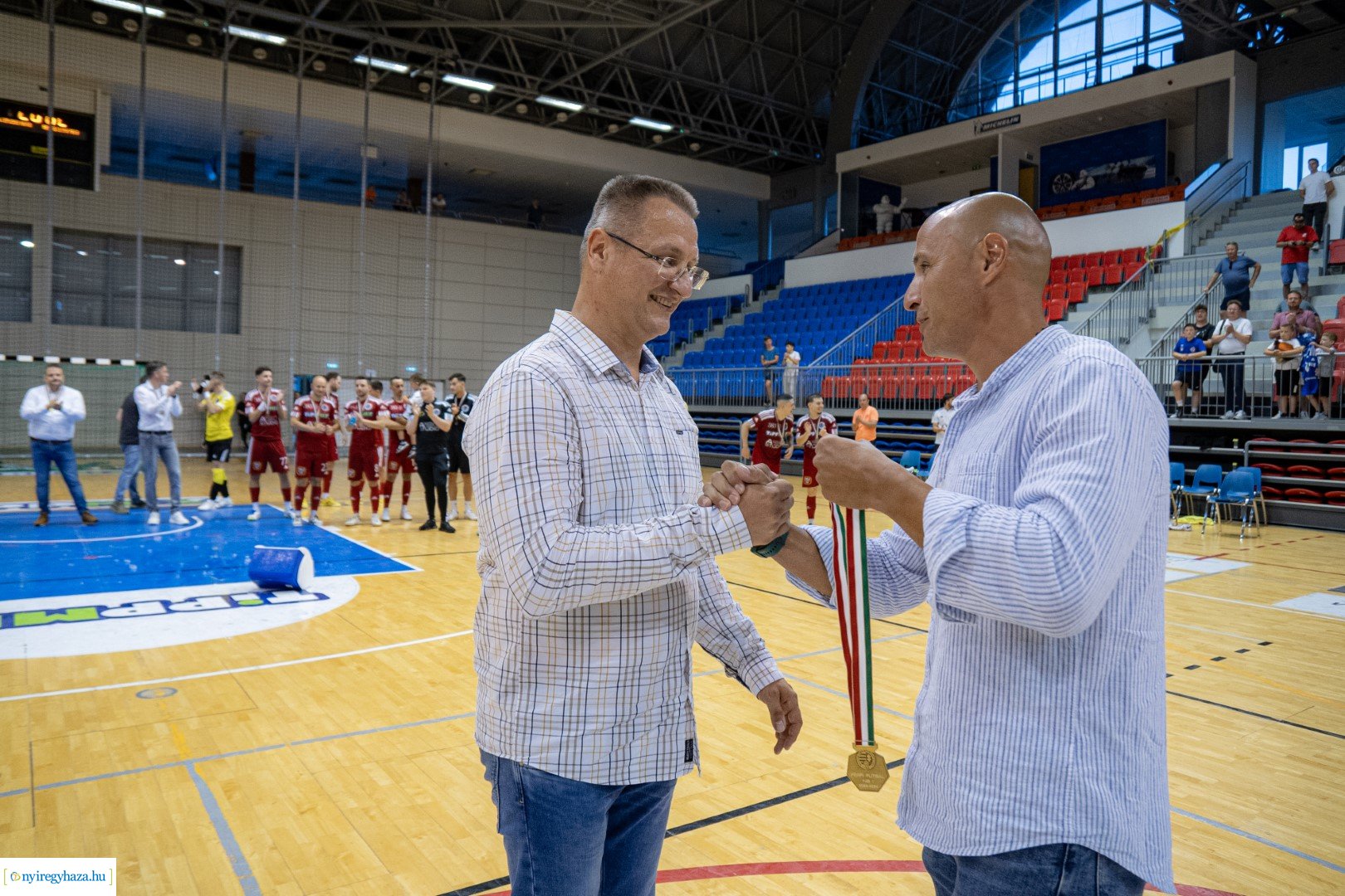 A' Studió Futsal Nyíregyháza megszerezte a bronzérmet - Így ünnepeltek a játékosok a mérkőzést követően