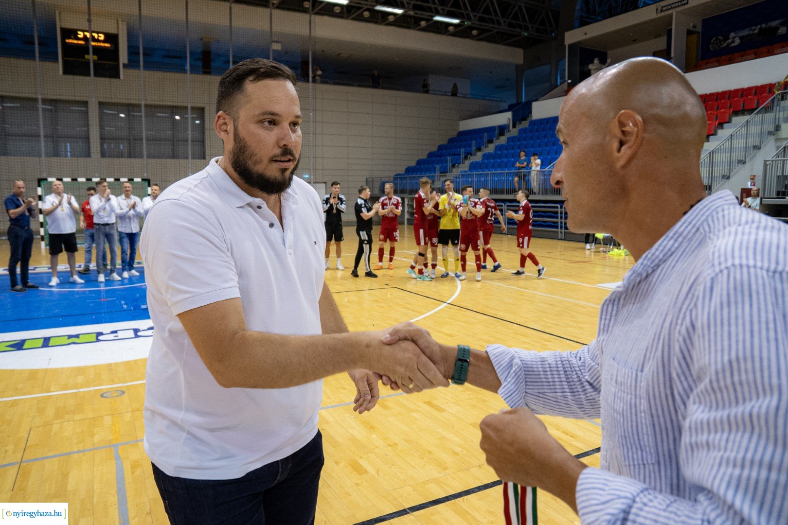 A' Studió Futsal Nyíregyháza megszerezte a bronzérmet - Így ünnepeltek a játékosok a mérkőzést követően