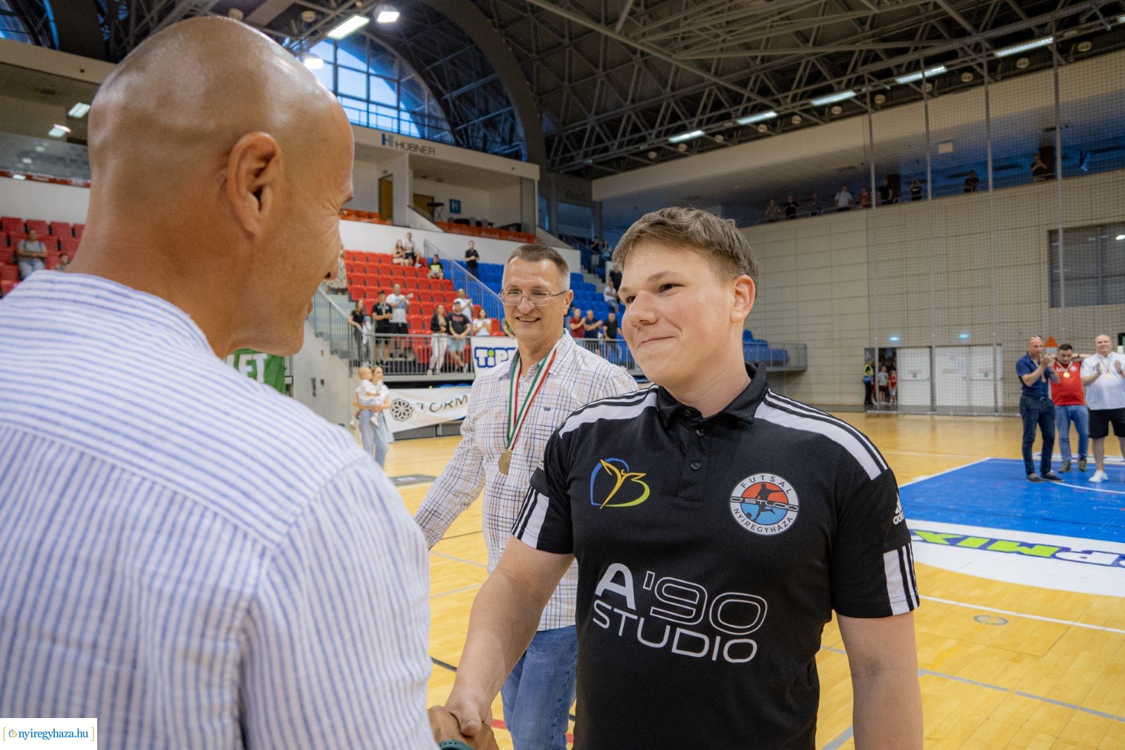 A' Studió Futsal Nyíregyháza megszerezte a bronzérmet - Így ünnepeltek a játékosok a mérkőzést követően