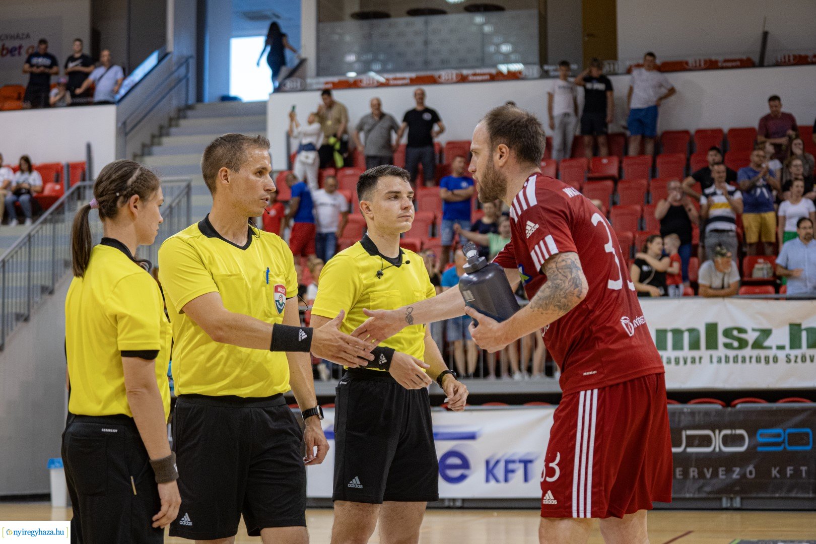 A' Studió Futsal Nyíregyháza megszerezte a bronzérmet - Így ünnepeltek a játékosok a mérkőzést követően