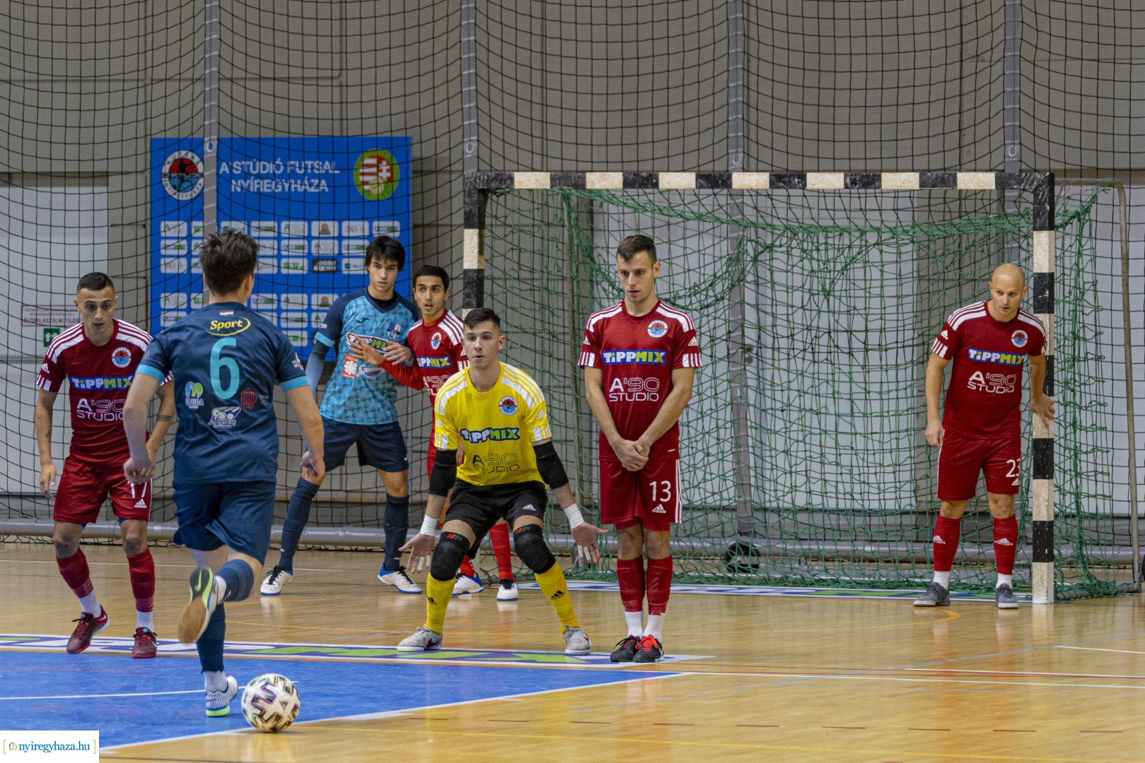 A' Studió Futsal Nyíregyháza vs MFA mérkőzés a Continental Arénában