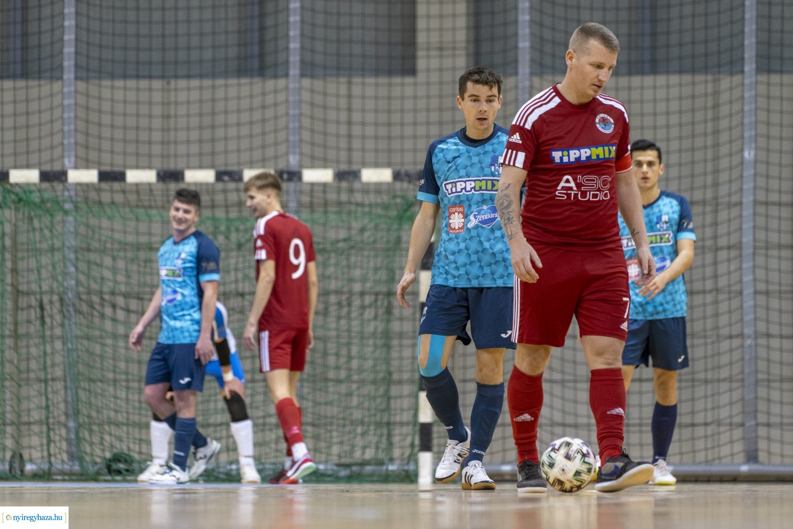 A' Studió Futsal Nyíregyháza vs MFA mérkőzés a Continental Arénában