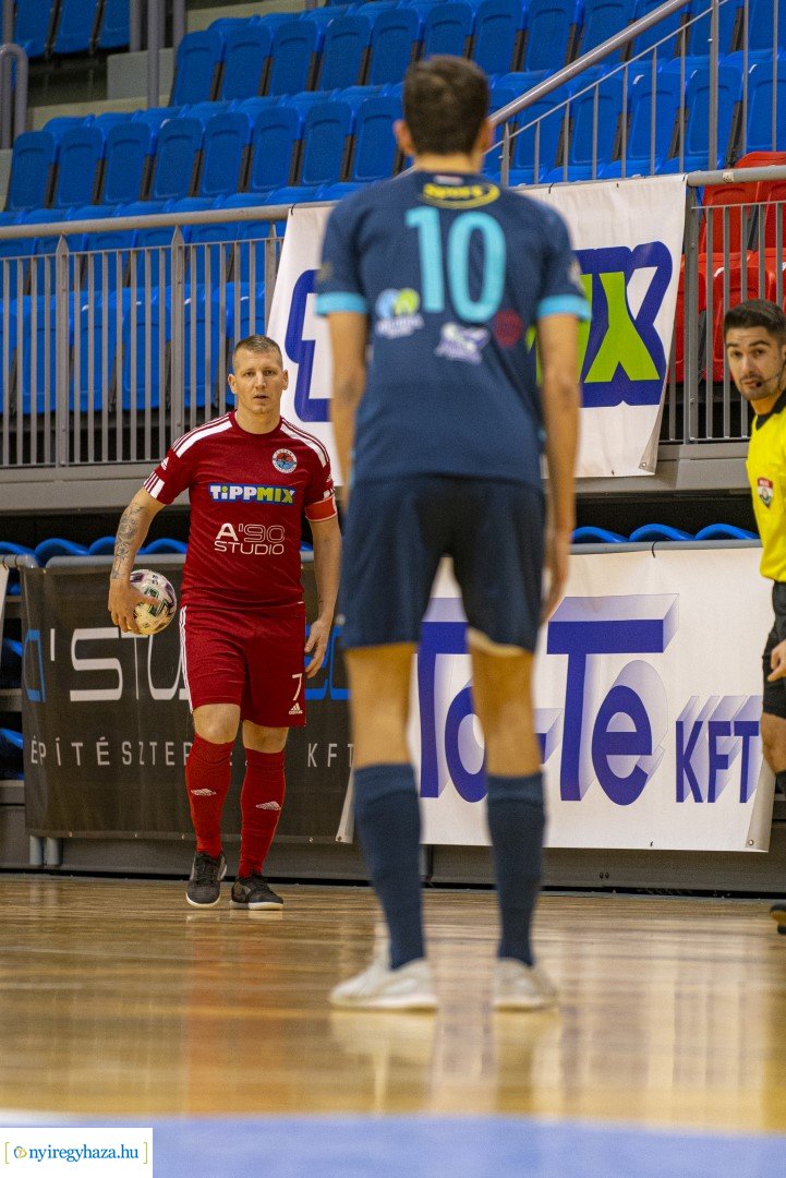 A' Studió Futsal Nyíregyháza vs MFA mérkőzés a Continental Arénában