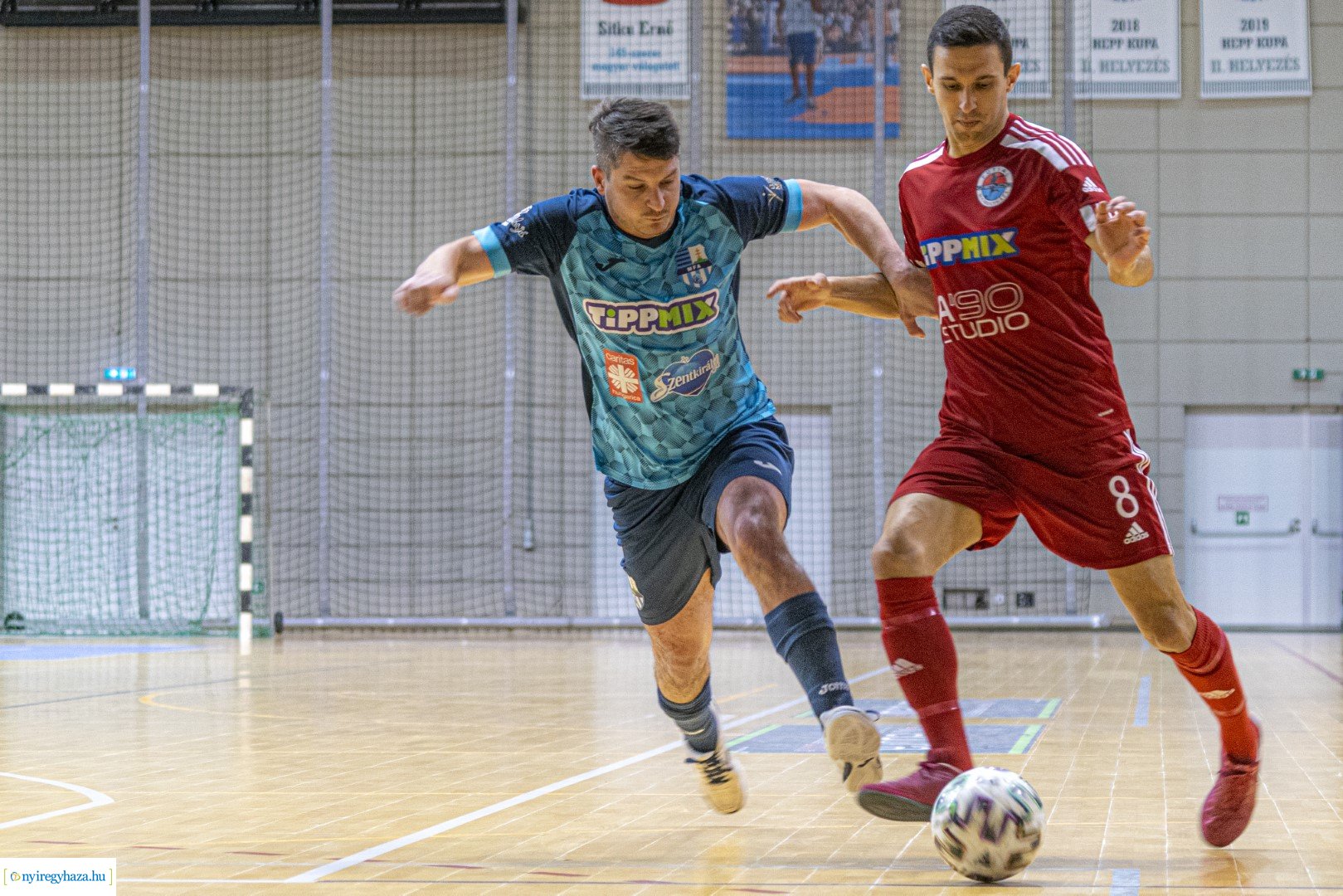 A' Studió Futsal Nyíregyháza vs MFA mérkőzés a Continental Arénában