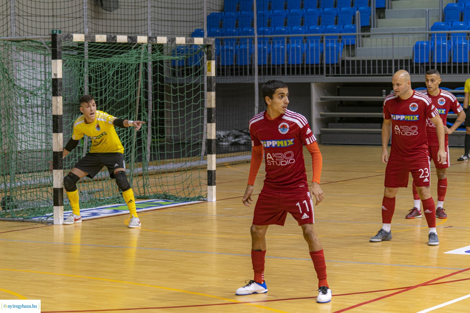A' Studió Futsal Nyíregyháza vs MFA mérkőzés a Continental Arénában