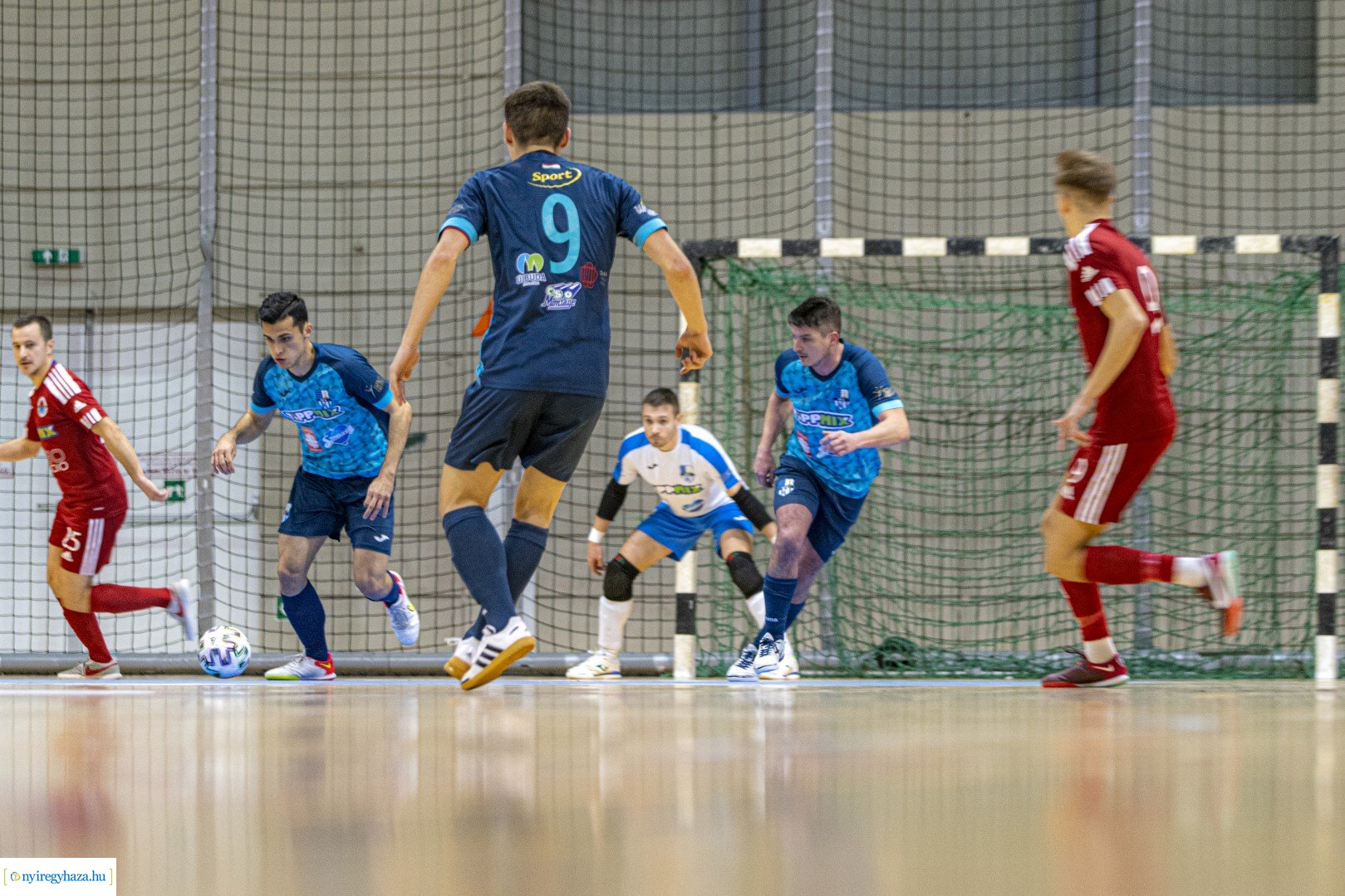 A' Studió Futsal Nyíregyháza vs MFA mérkőzés a Continental Arénában