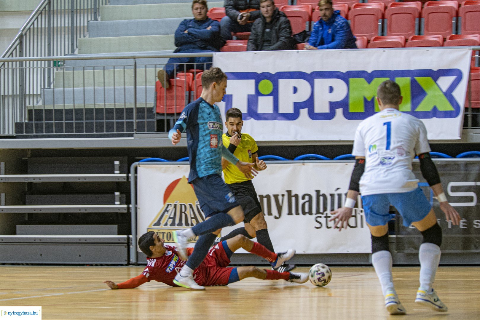 A' Studió Futsal Nyíregyháza vs MFA mérkőzés a Continental Arénában
