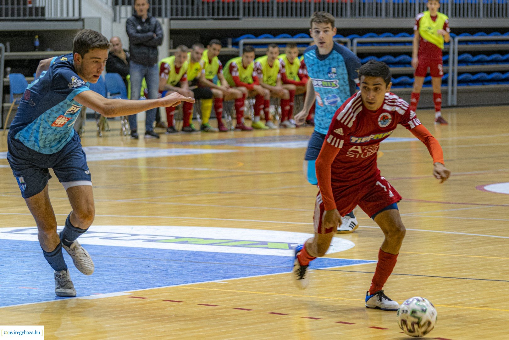 A' Studió Futsal Nyíregyháza vs MFA mérkőzés a Continental Arénában