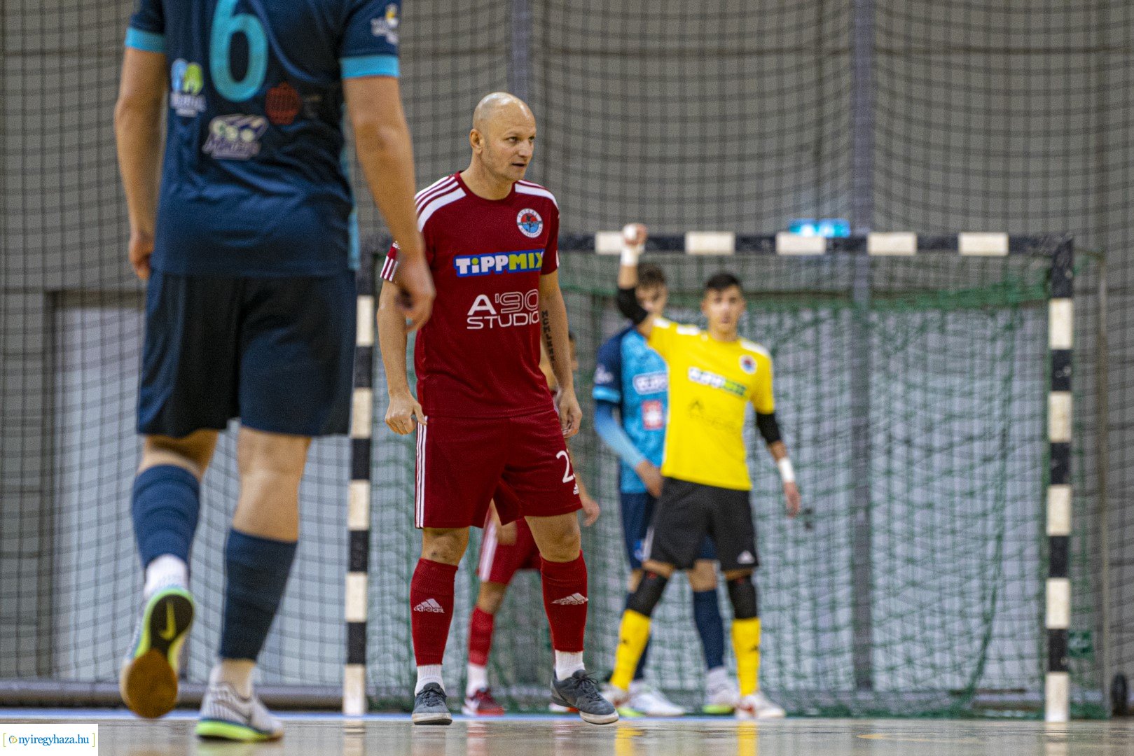 A' Studió Futsal Nyíregyháza vs MFA mérkőzés a Continental Arénában