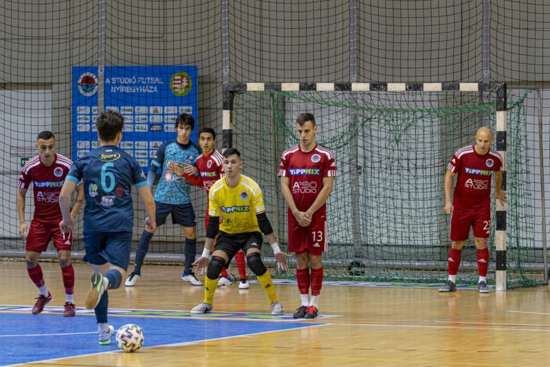A' Studió Futsal Nyíregyháza vs MFA mérkőzés a Continental Arénában