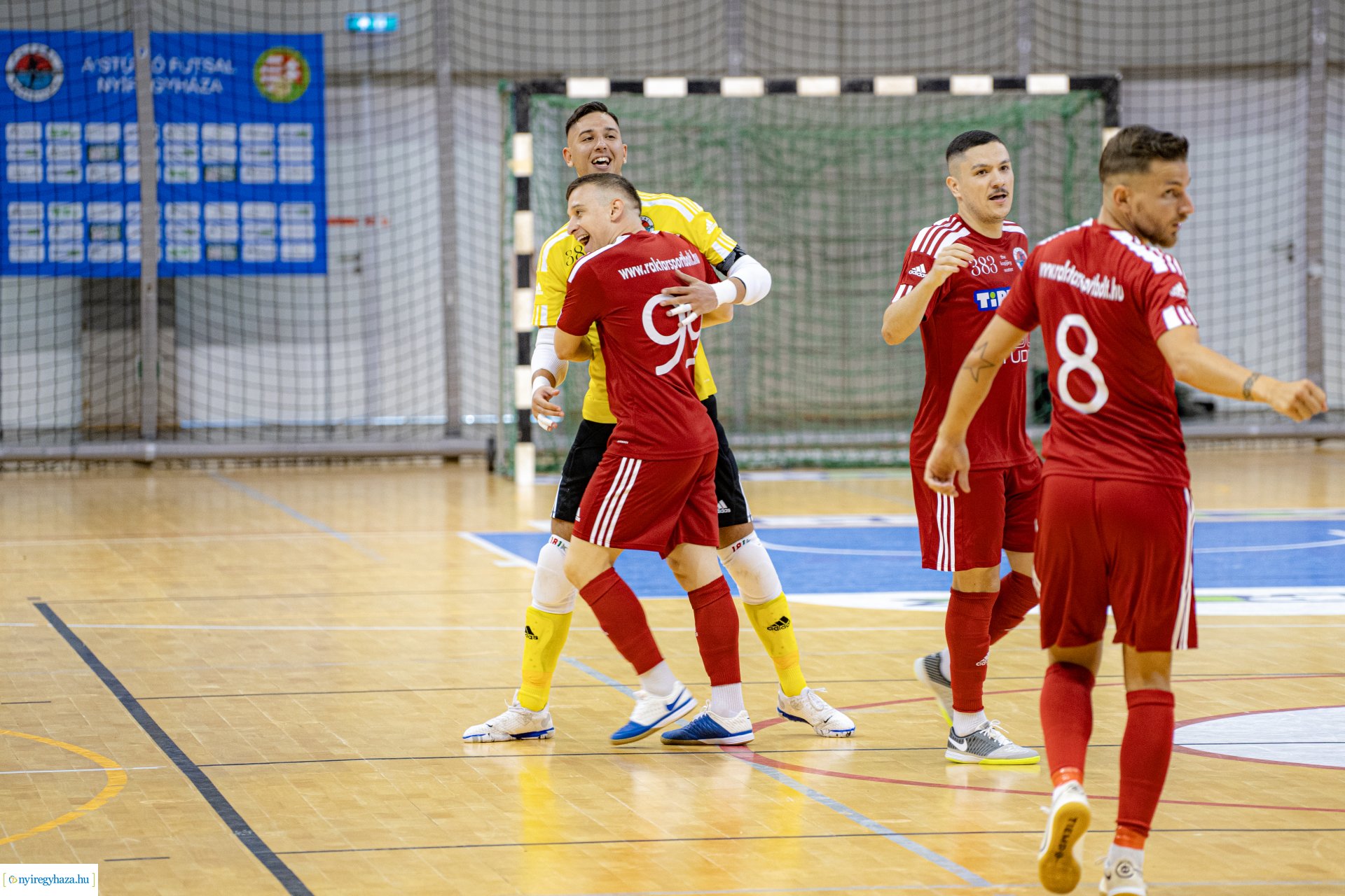 A' Studió Futsal Nyíregyháza vs PTE-PEAC futsal mérkőzés