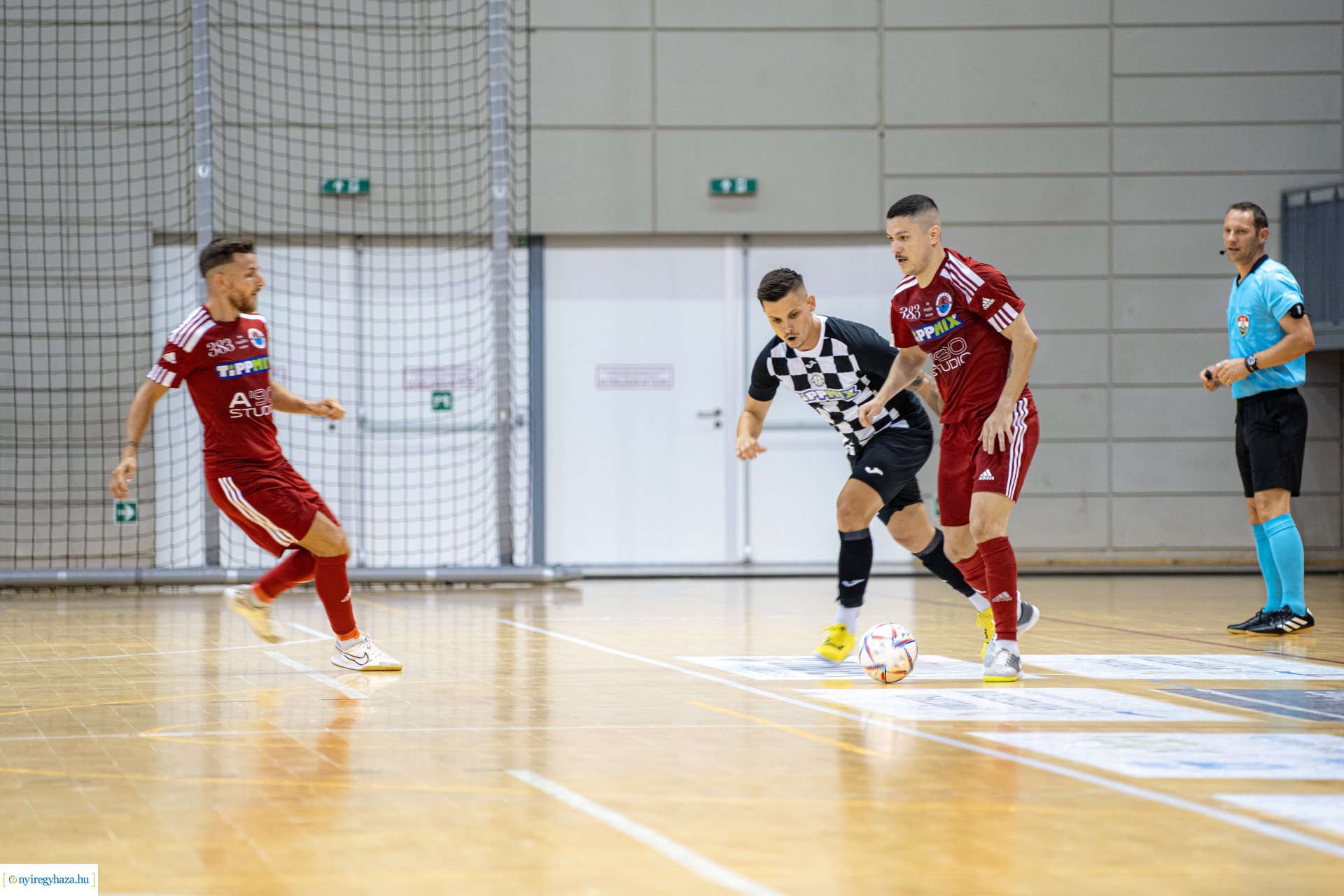A' Studió Futsal Nyíregyháza vs PTE-PEAC futsal mérkőzés