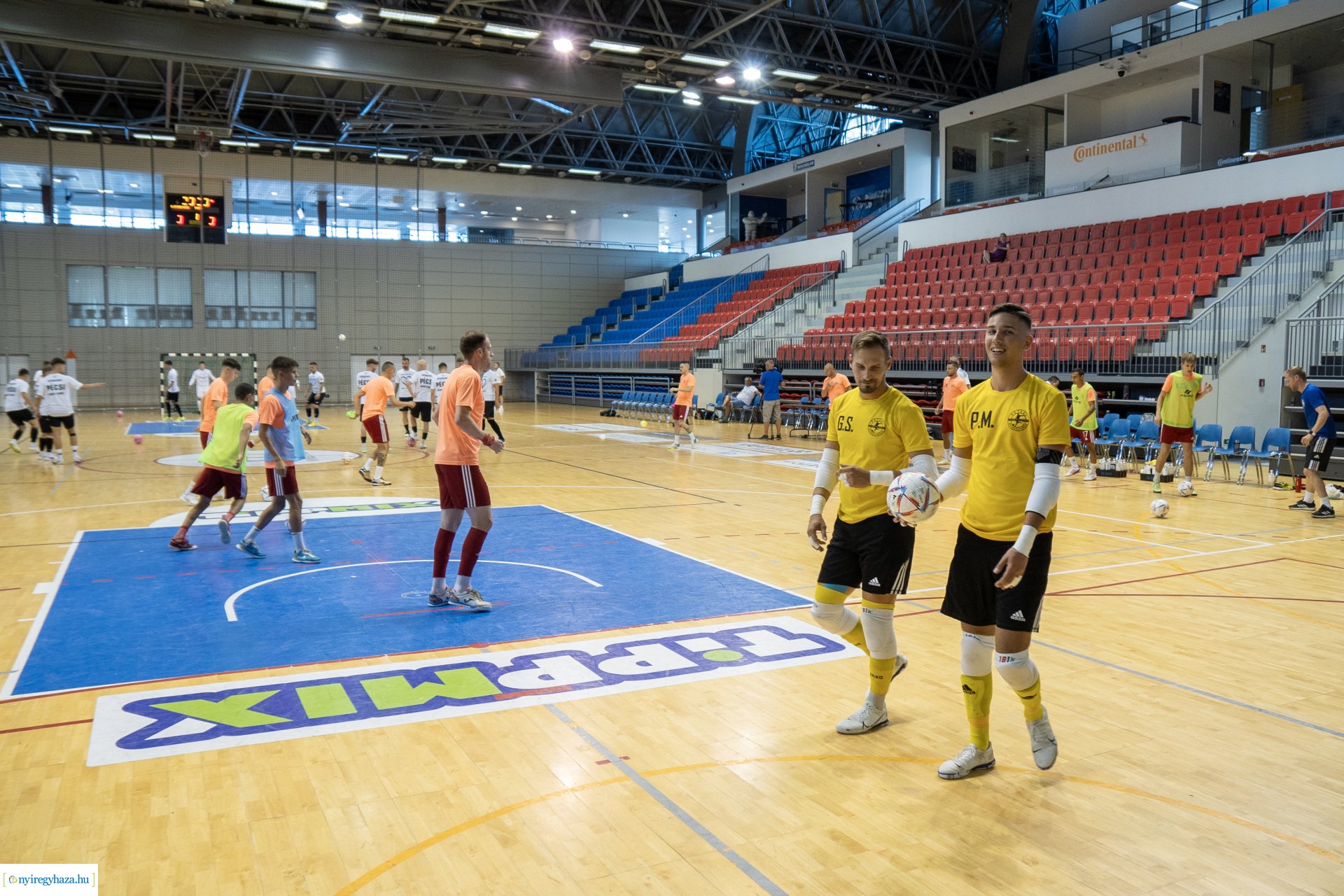 A' Studió Futsal Nyíregyháza vs PTE-PEAC futsal mérkőzés
