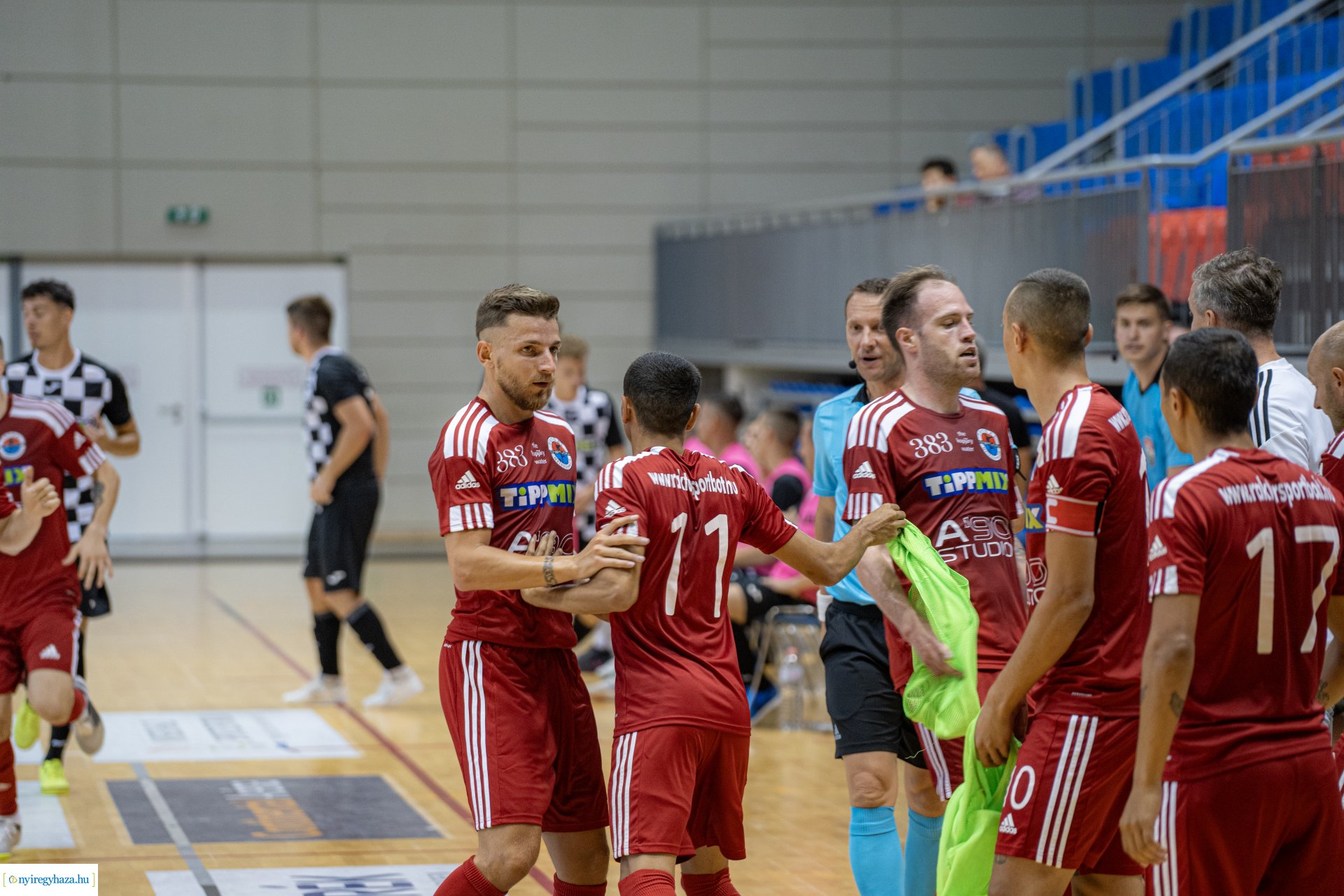 A' Studió Futsal Nyíregyháza vs PTE-PEAC futsal mérkőzés