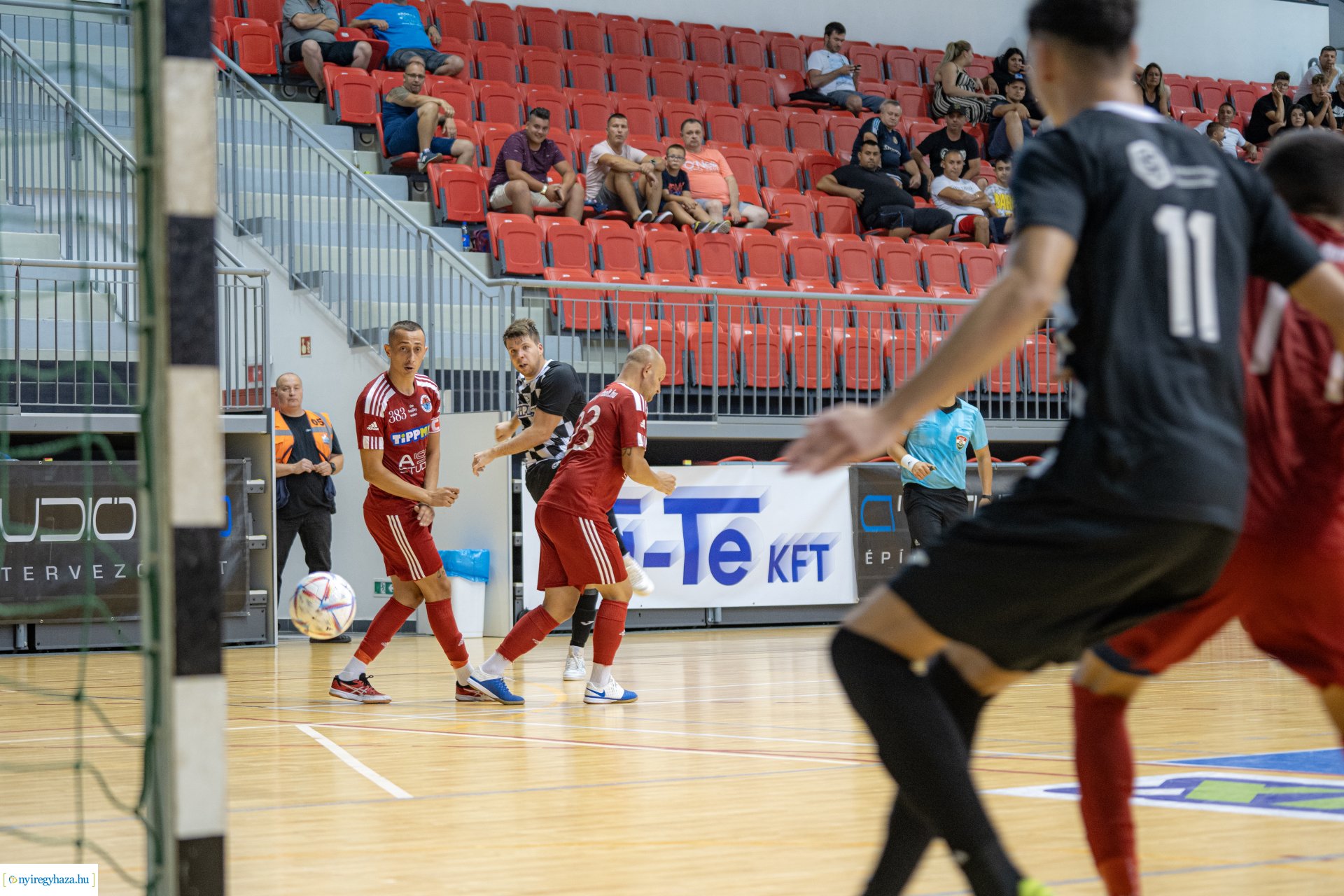 A' Studió Futsal Nyíregyháza vs PTE-PEAC futsal mérkőzés