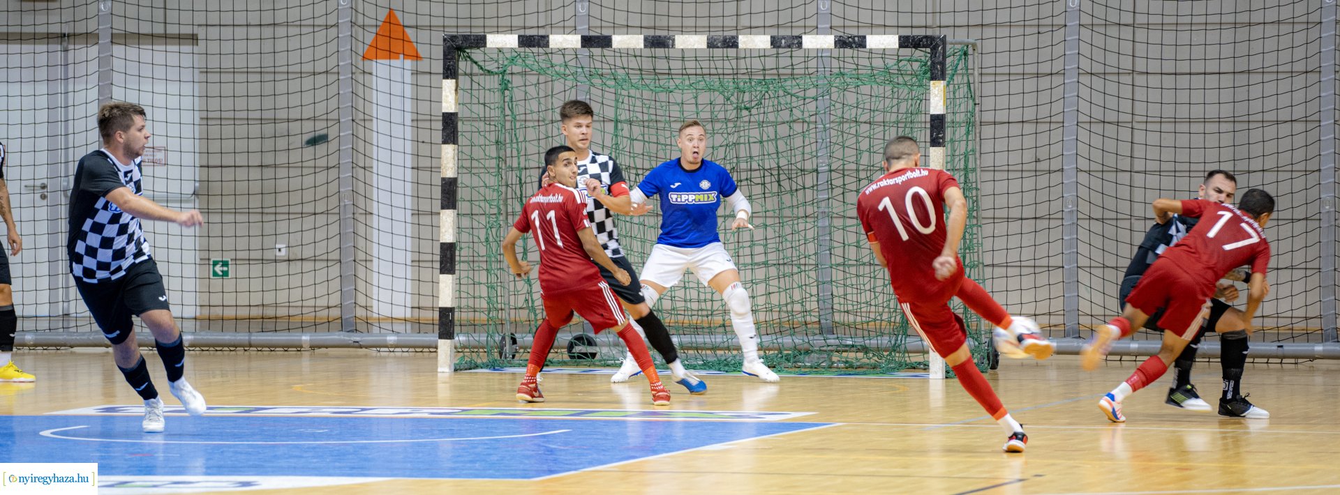 A' Studió Futsal Nyíregyháza vs PTE-PEAC futsal mérkőzés